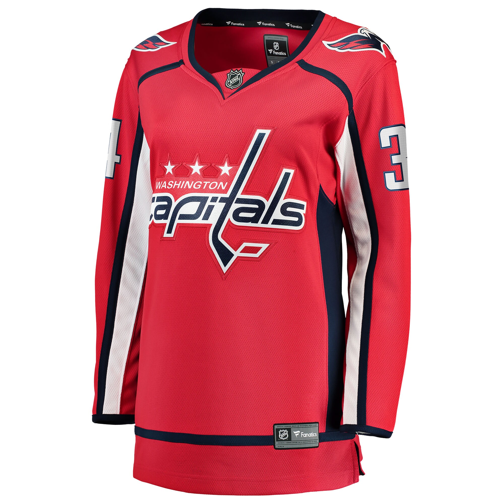 Justin Sourdif Washington Capitals Fanatics Women’s Home Breakaway Jersey – Red Clowdercats