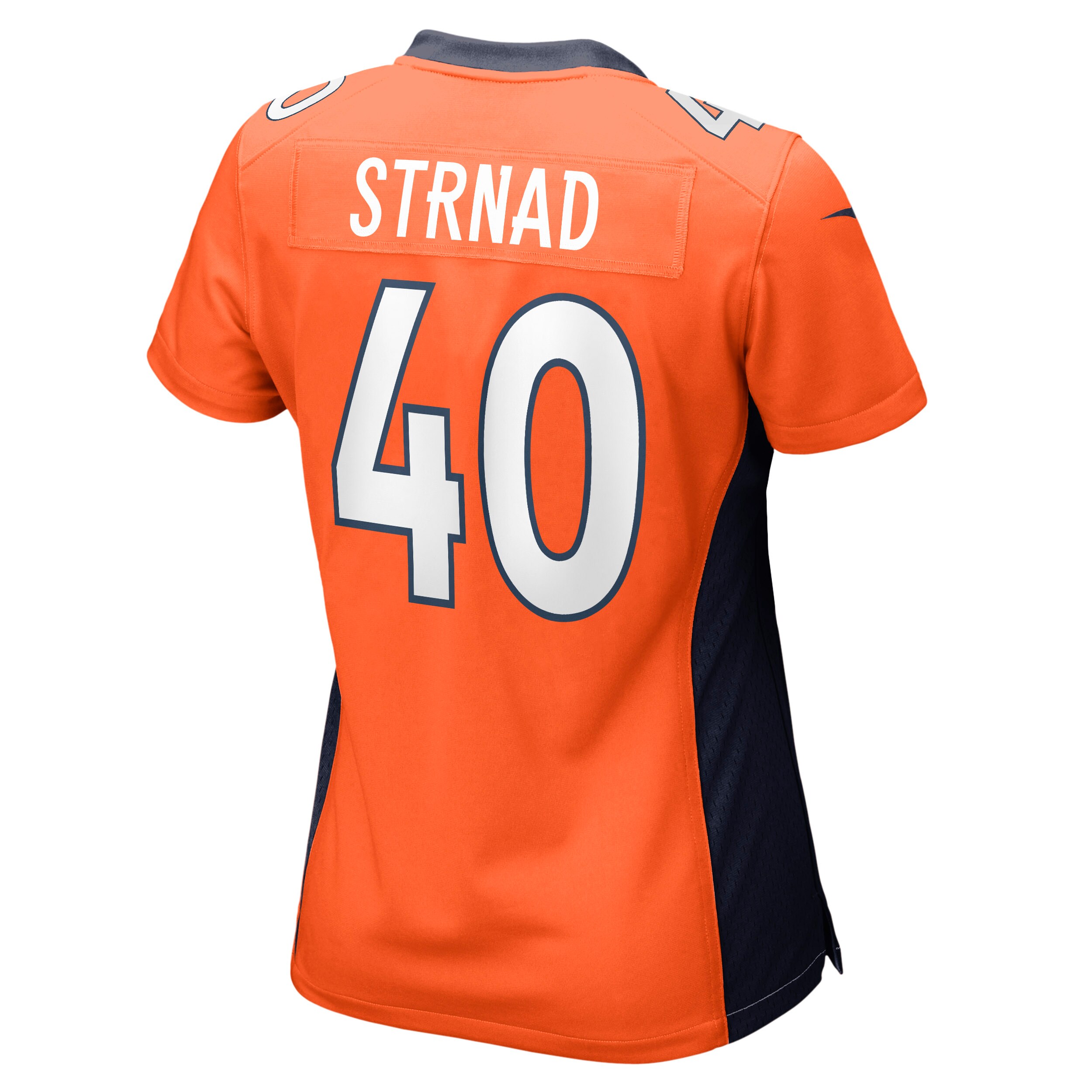 Justin Strnad Denver Broncos Nike Women’s Game Jersey – Orange Clowdercats
