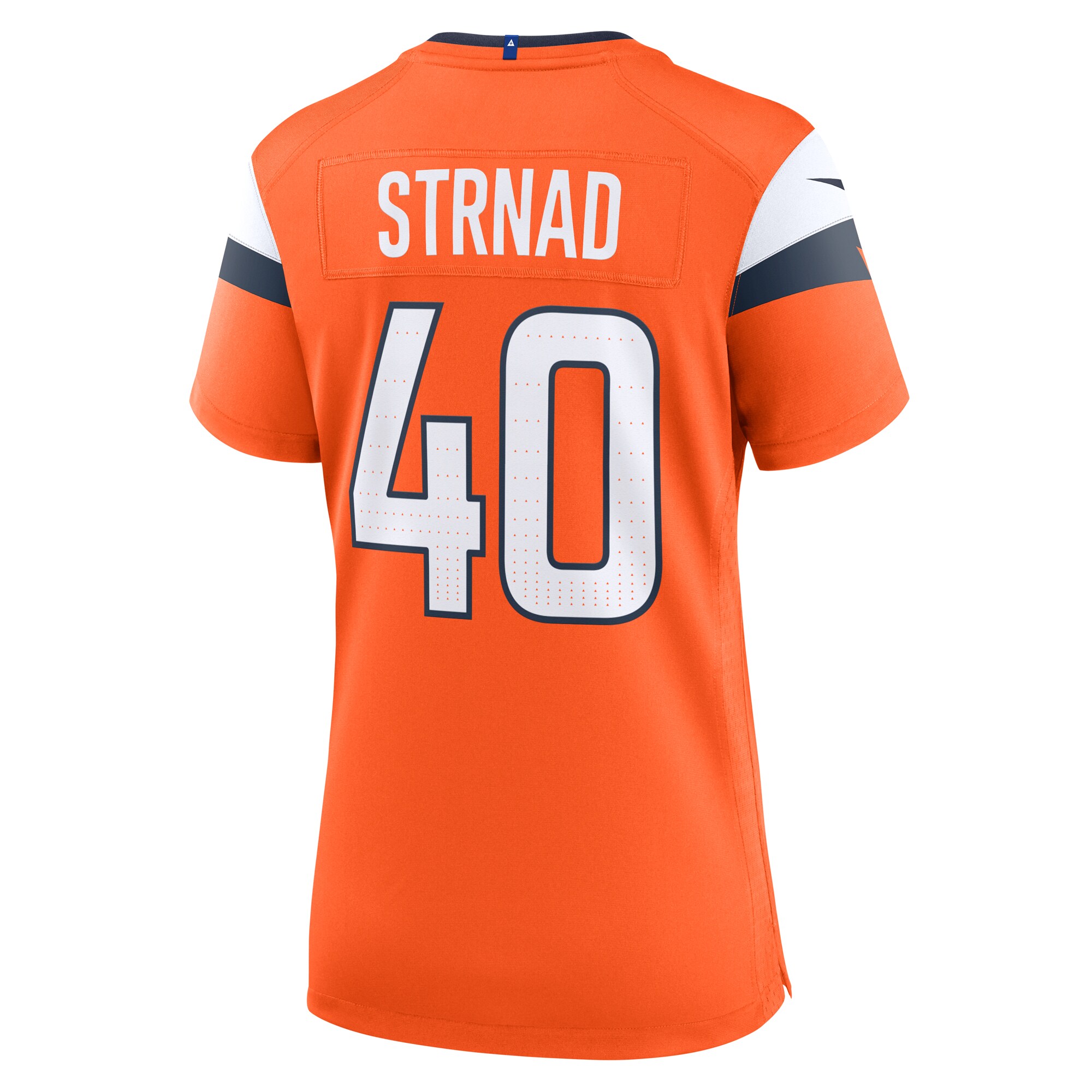 Justin Strnad Denver Broncos Nike Women’s Team Game Jersey – Orange Clowdercats
