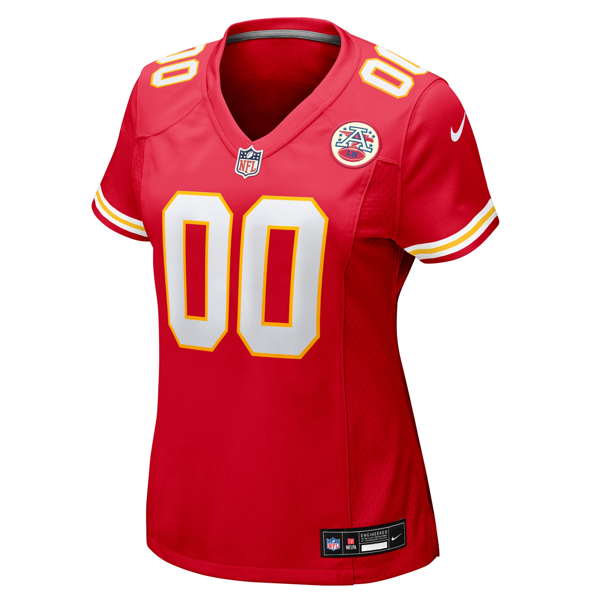 Kansas City Chiefs Nike Women’s Custom Game Jersey – Red Clowdercats