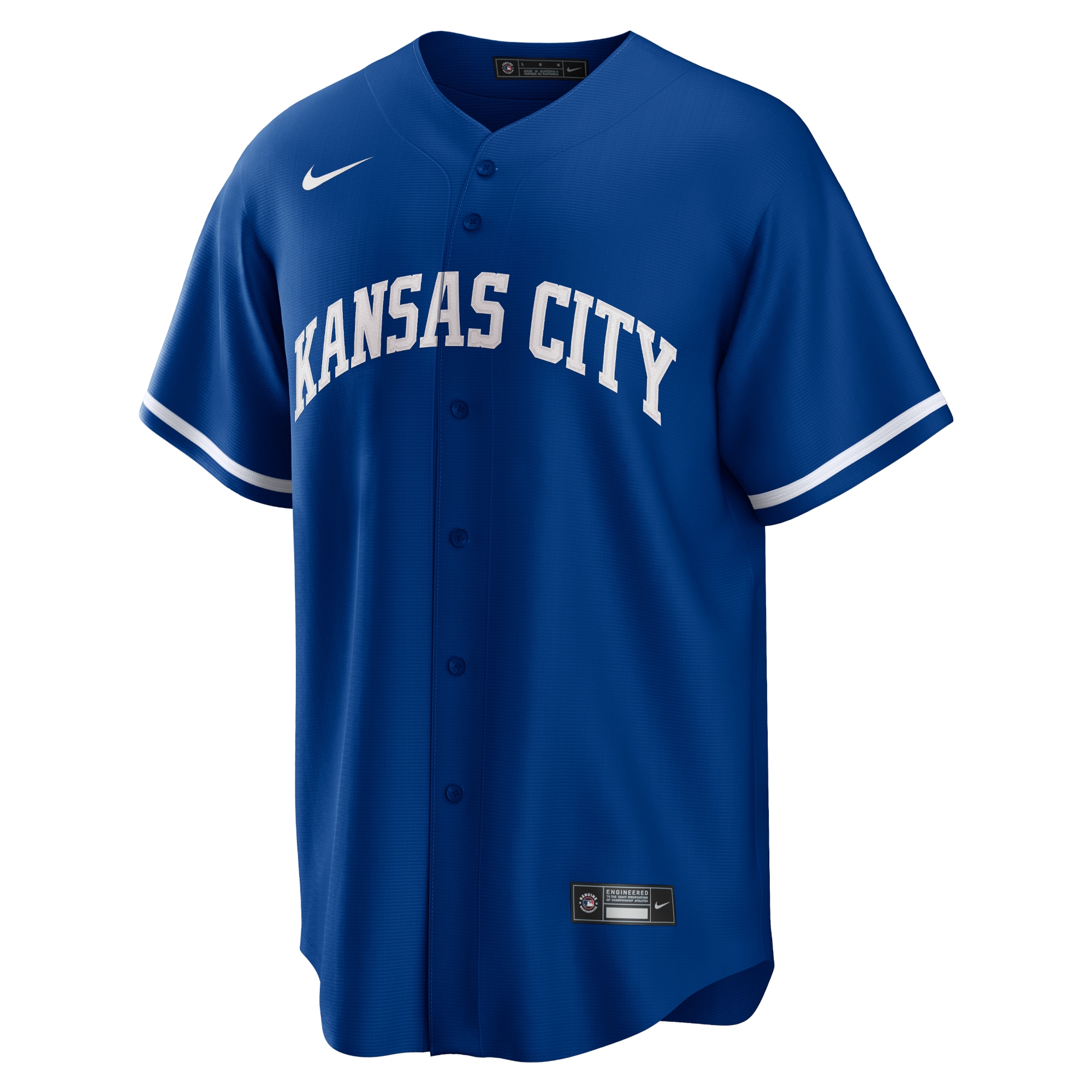 Kansas City Royals Nike Alternate Replica Team Jersey – Royal
