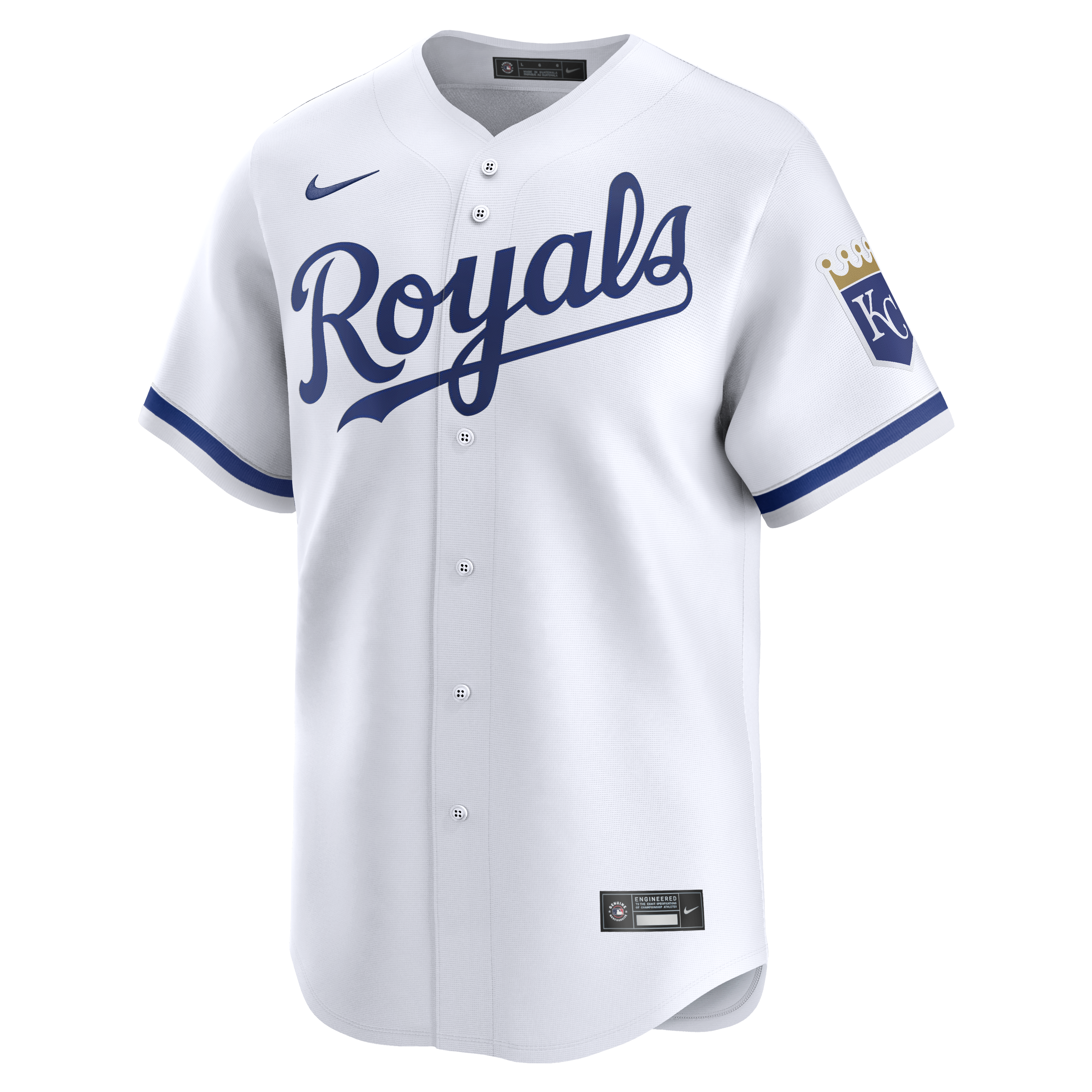 Kansas City Royals Nike Home Limited Jersey – White