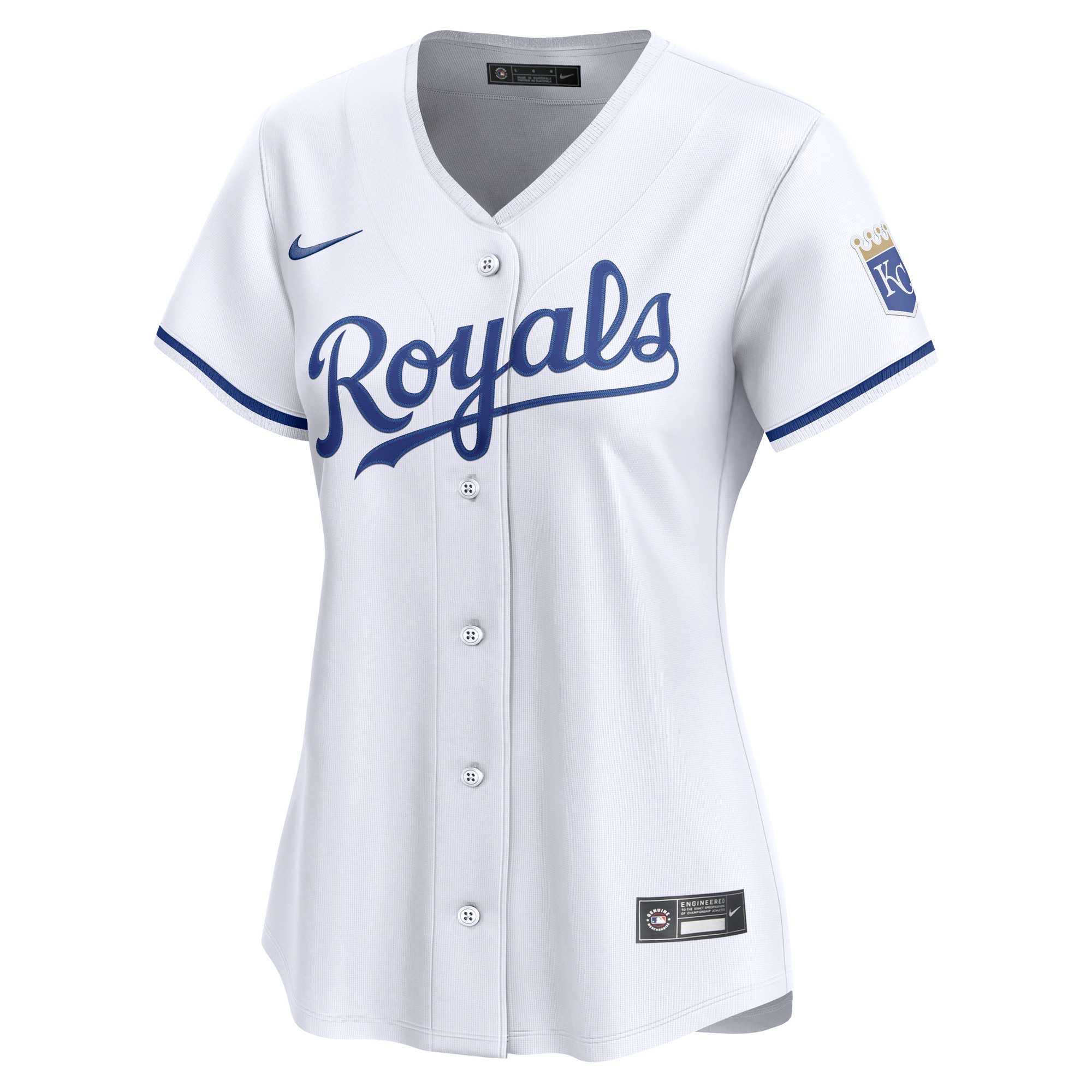 Kansas City Royals Nike Women’s Home Limited Jersey – White