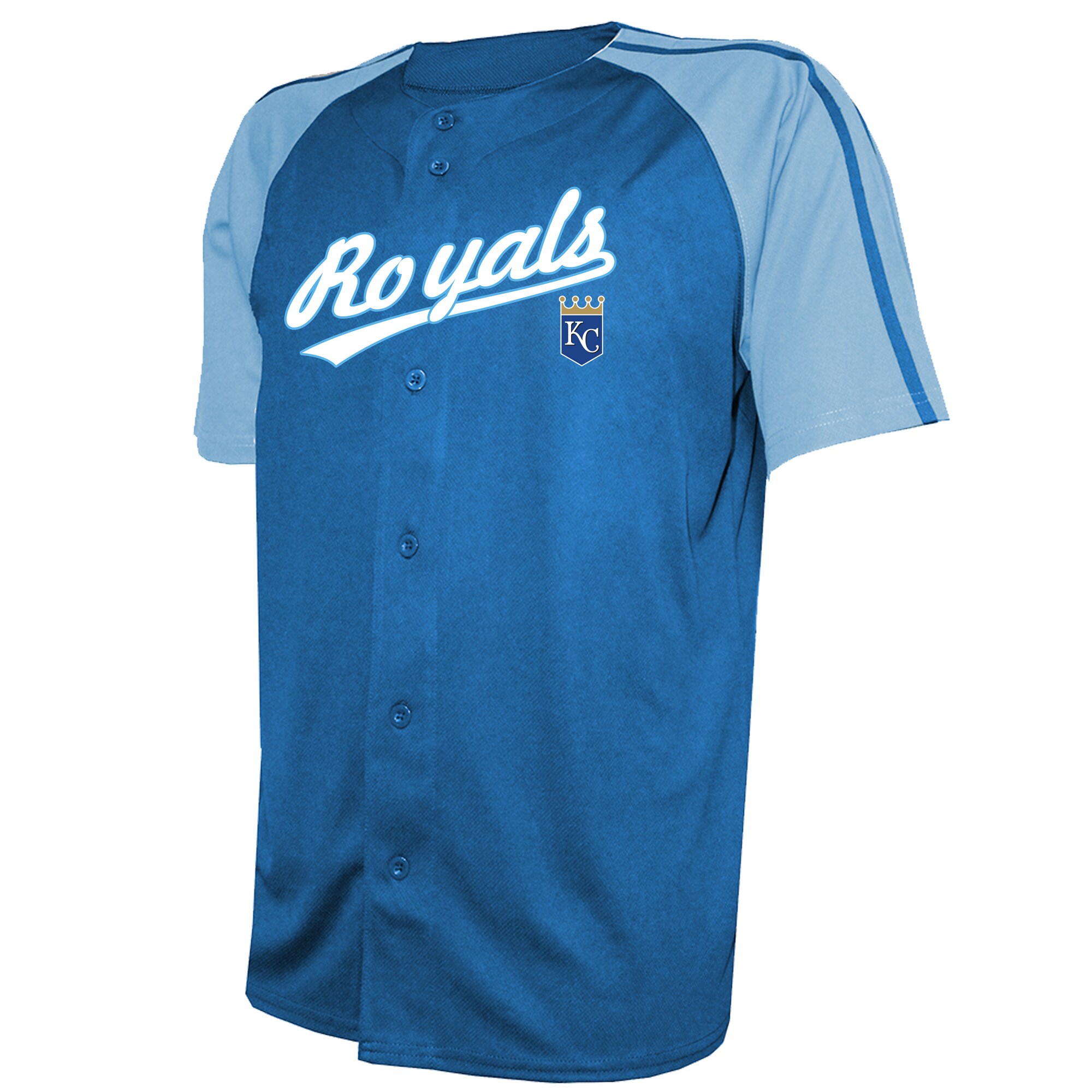 Kansas City Royals Stitches Team Raglan Jersey – Royal