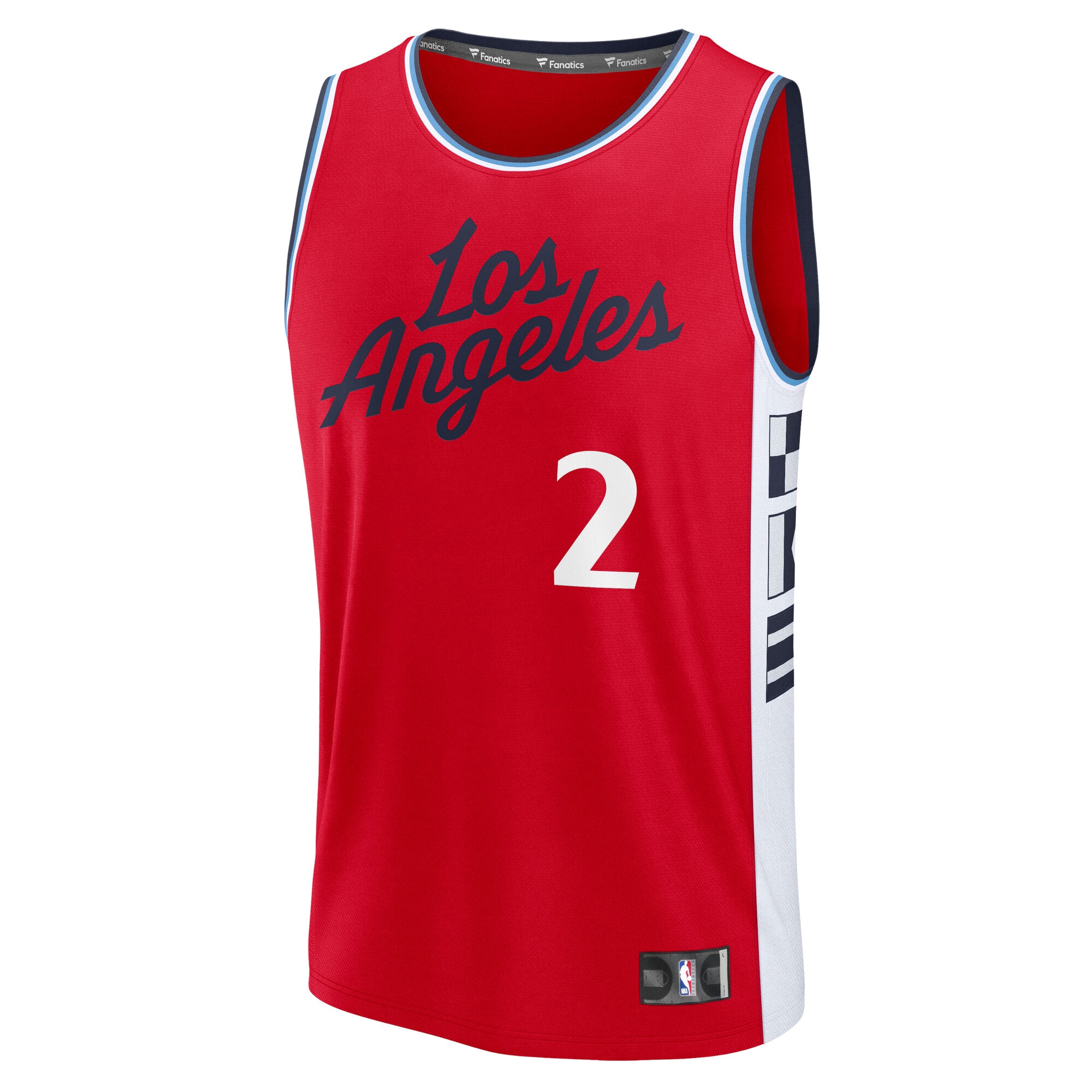 Kawhi Leonard LA Clippers Fanatics Youth Fast Break Replica Player Jersey – Statement Edition – Red Clowdercats