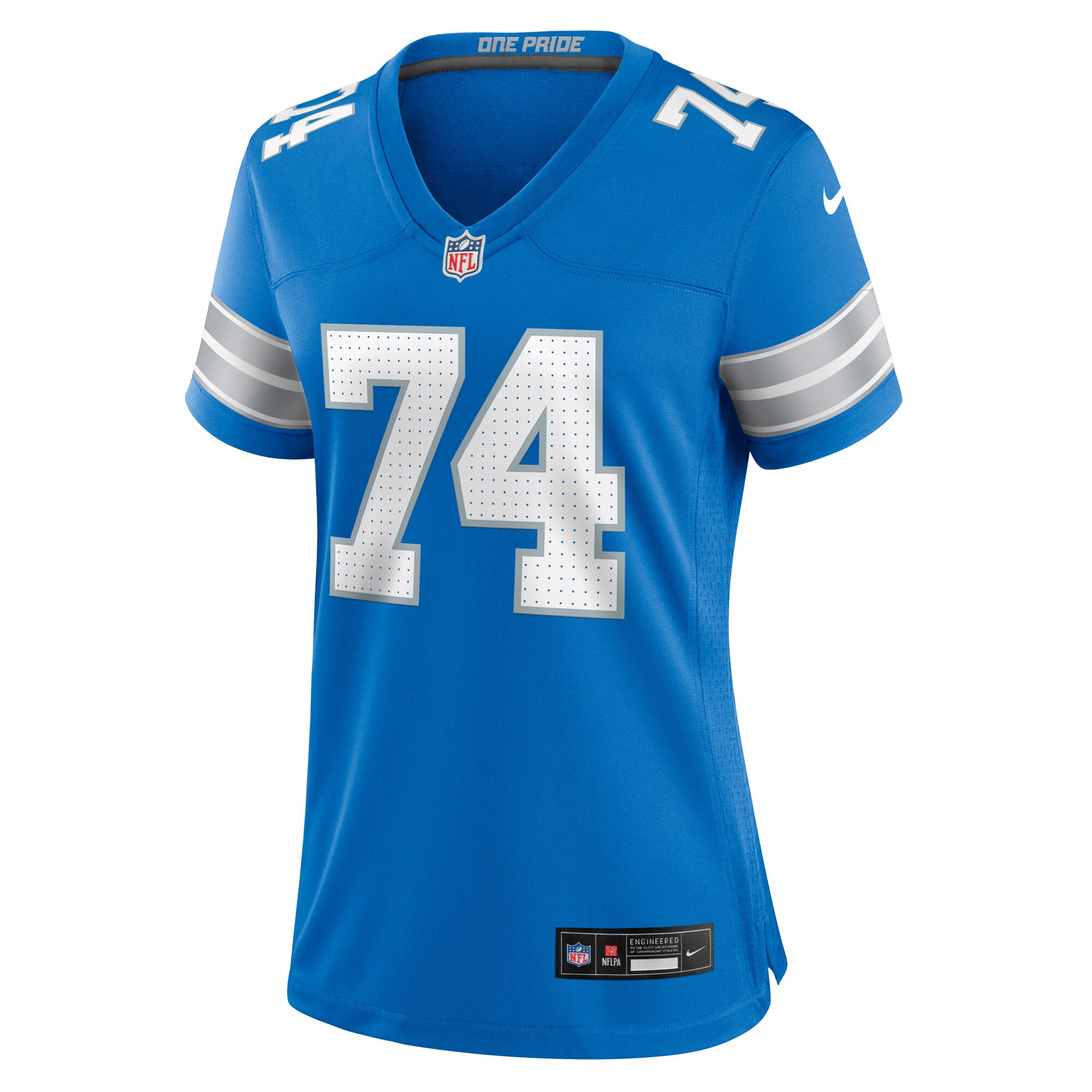 Kayode Awosika Detroit Lions Nike Women’s Team Game Jersey – Blue Clowdercats