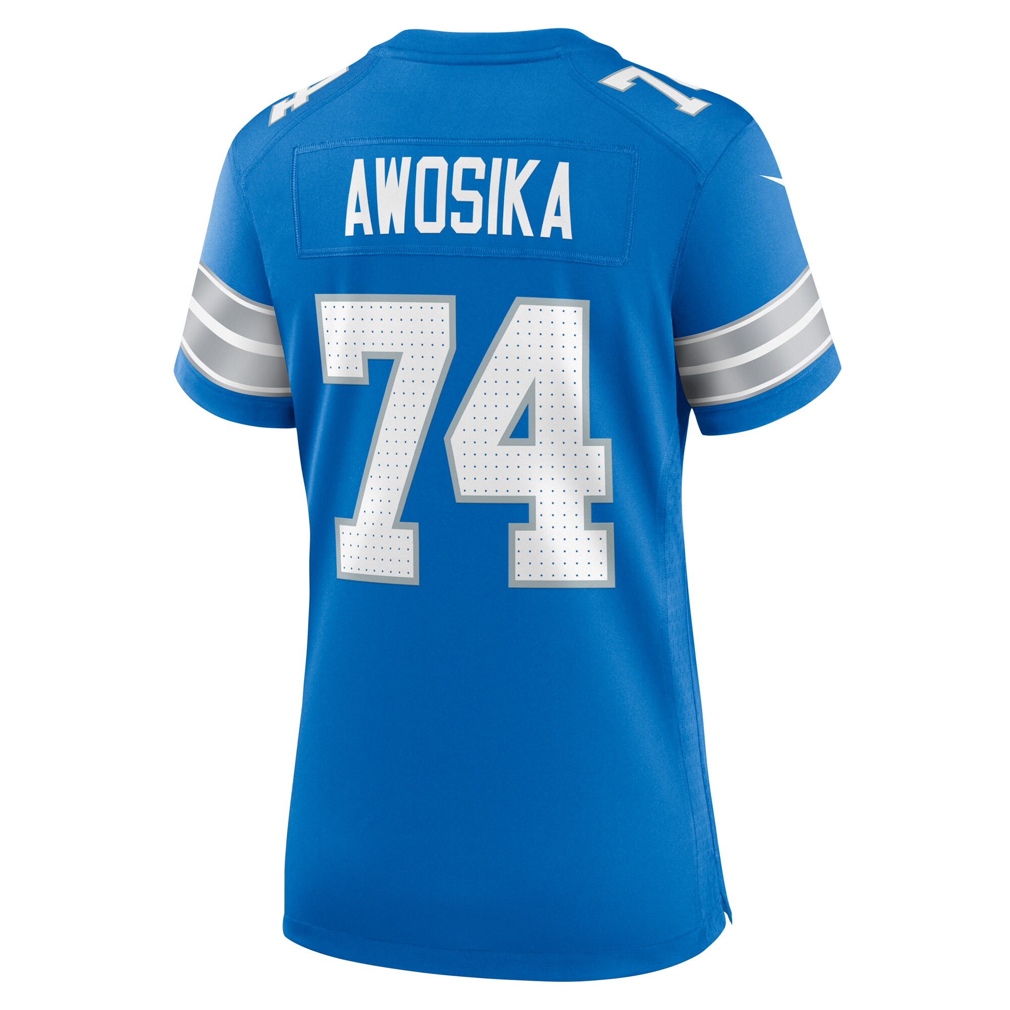 Kayode Awosika Detroit Lions Nike Women’s Team Game Jersey – Blue Clowdercats