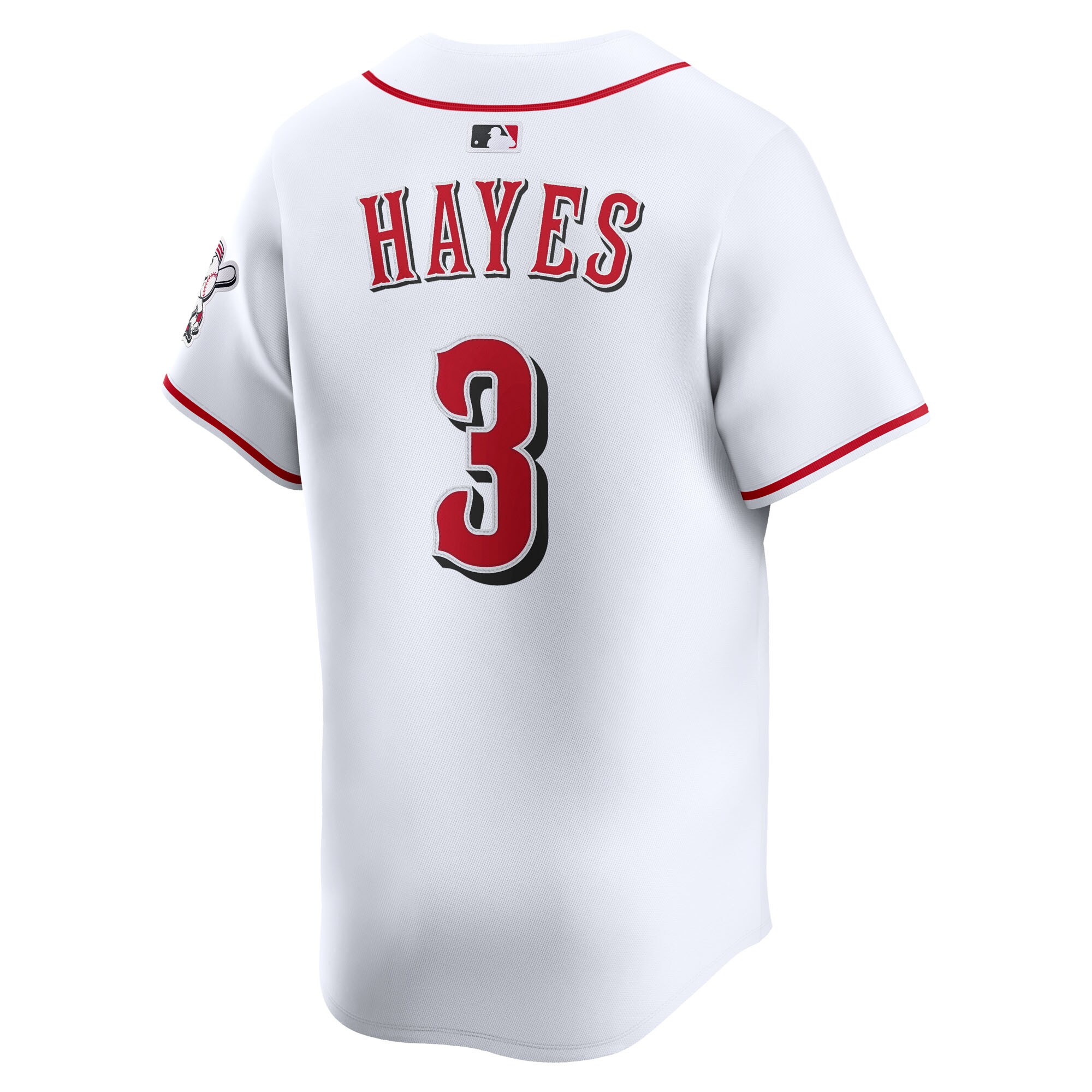 Ke’Bryan Hayes Cincinnati Reds Nike Home Limited Player Jersey – White