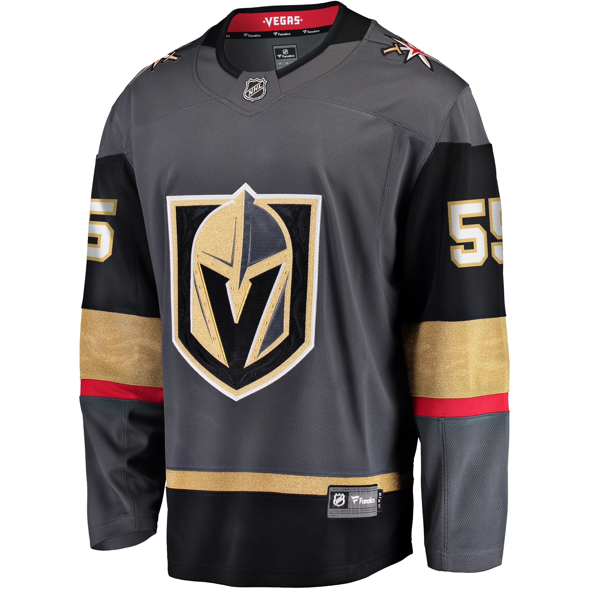 Keegan Kolesar Vegas Golden Knights Fanatics Alternate Breakaway Player Jersey – Gray Clowdercats