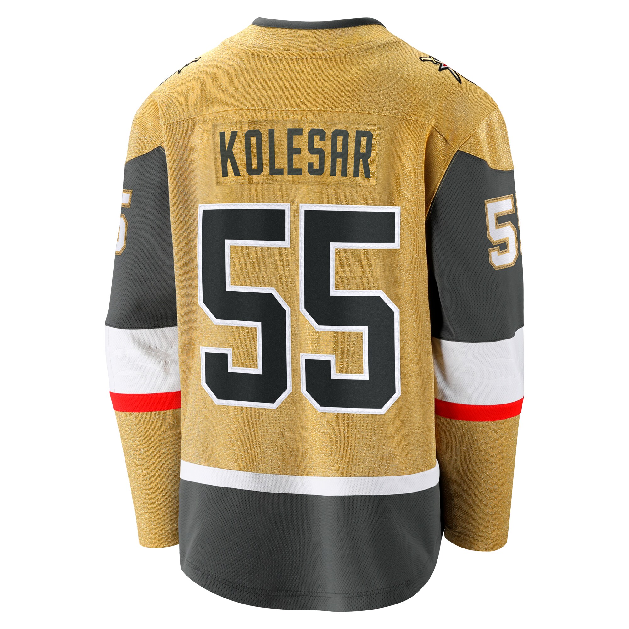 Keegan Kolesar Vegas Golden Knights Fanatics Home Breakaway Jersey – Gold Clowdercats