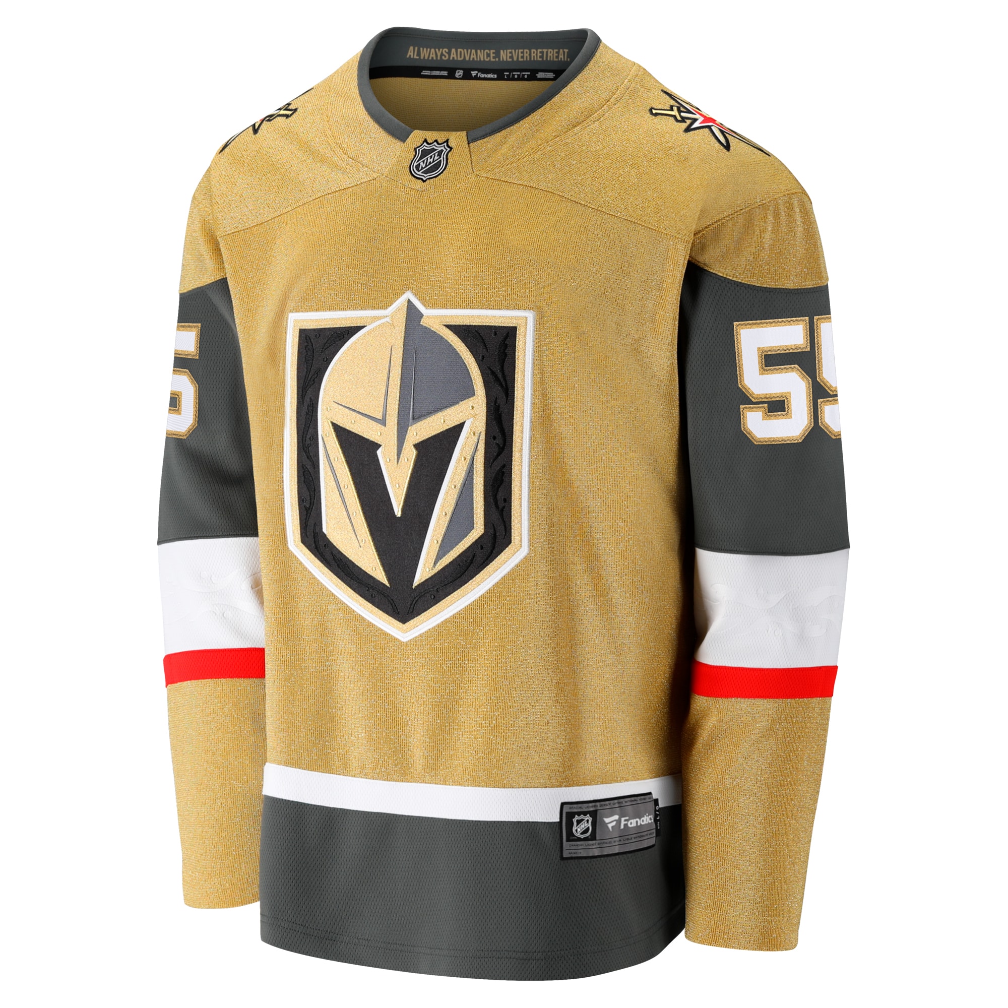 Keegan Kolesar Vegas Golden Knights Fanatics Home Breakaway Jersey – Gold Clowdercats