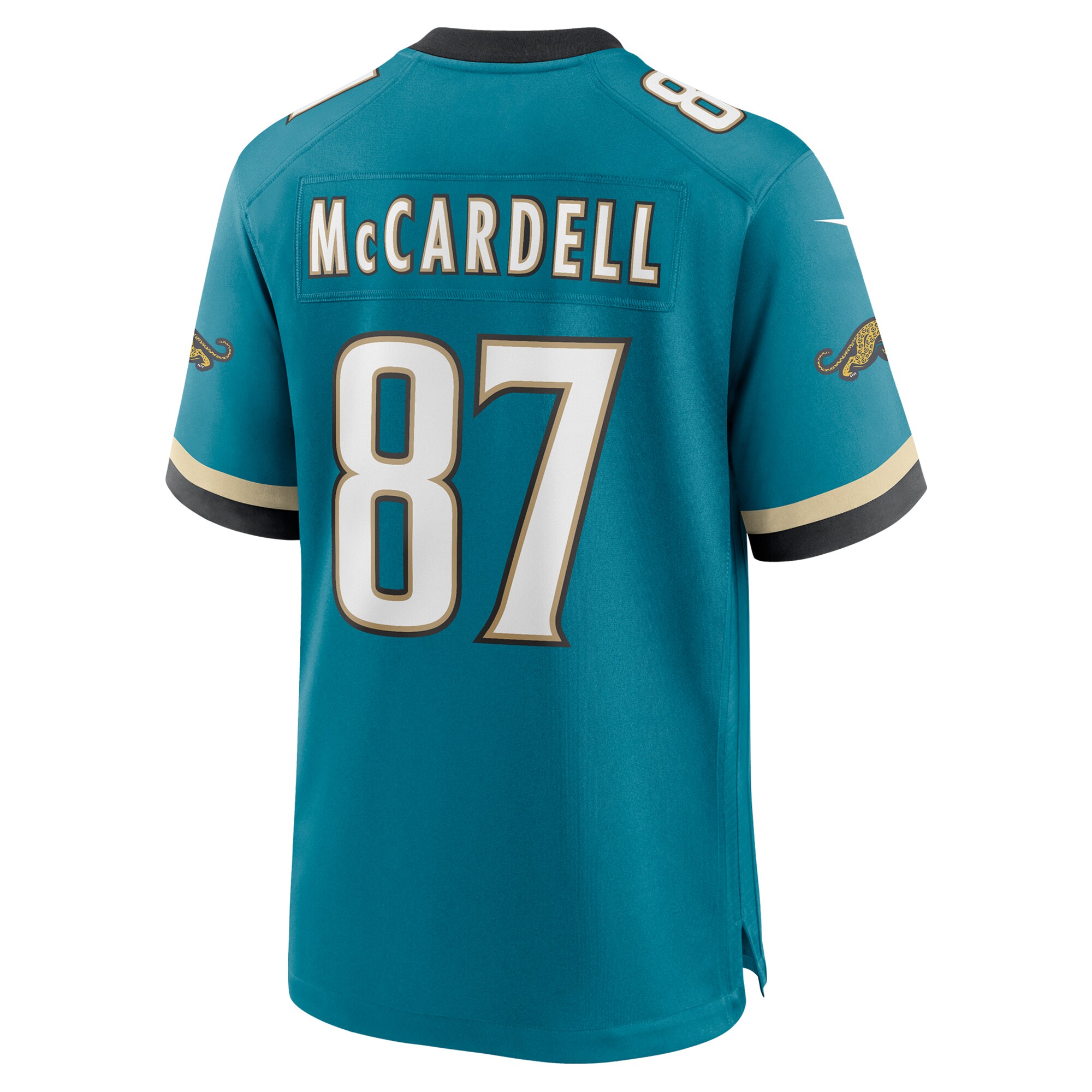 Keenan McCardell Jacksonville Jaguars Nike Retired Player Alternate Game Jersey – Teal Clowdercats