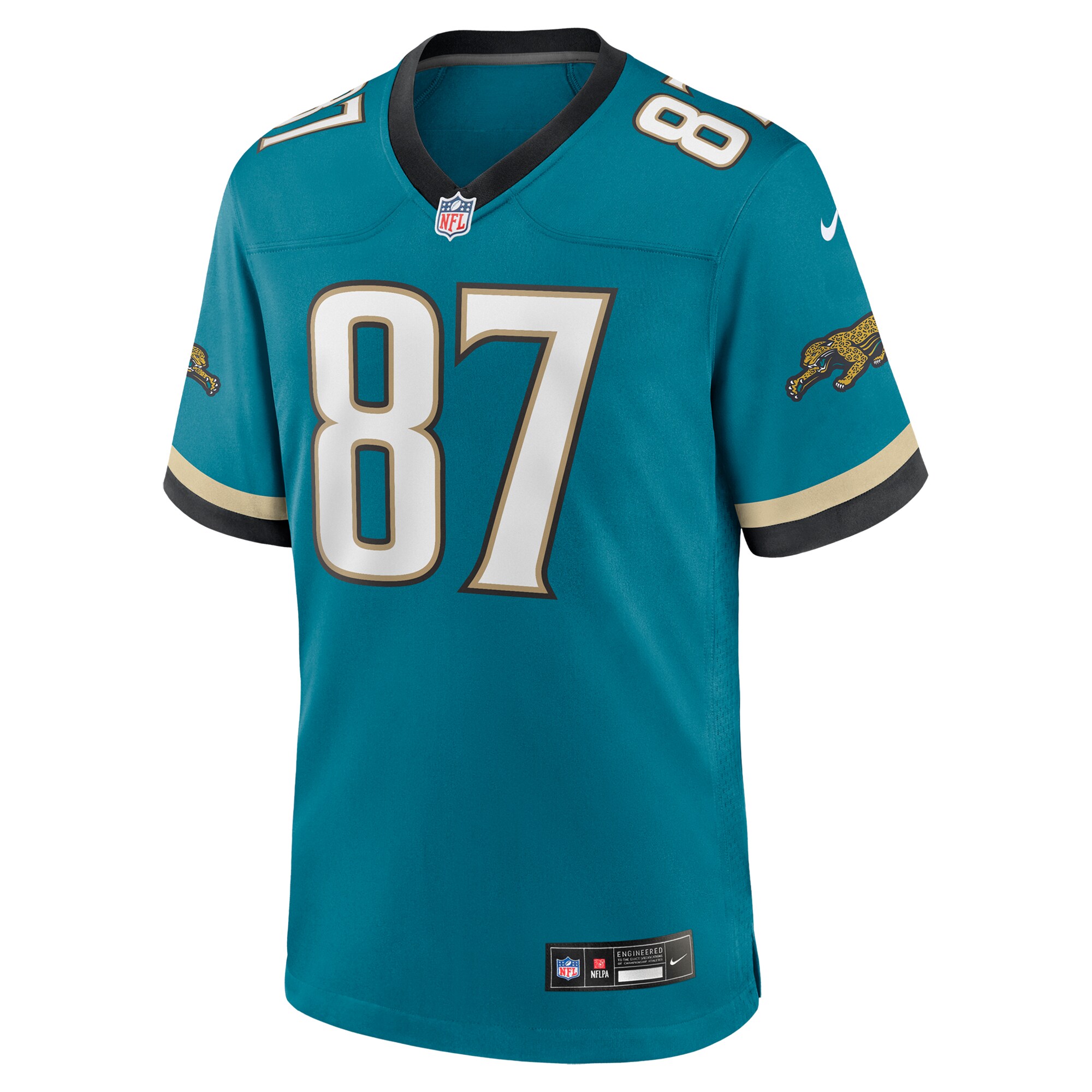 Keenan McCardell Jacksonville Jaguars Nike Retired Player Alternate Game Jersey – Teal Clowdercats