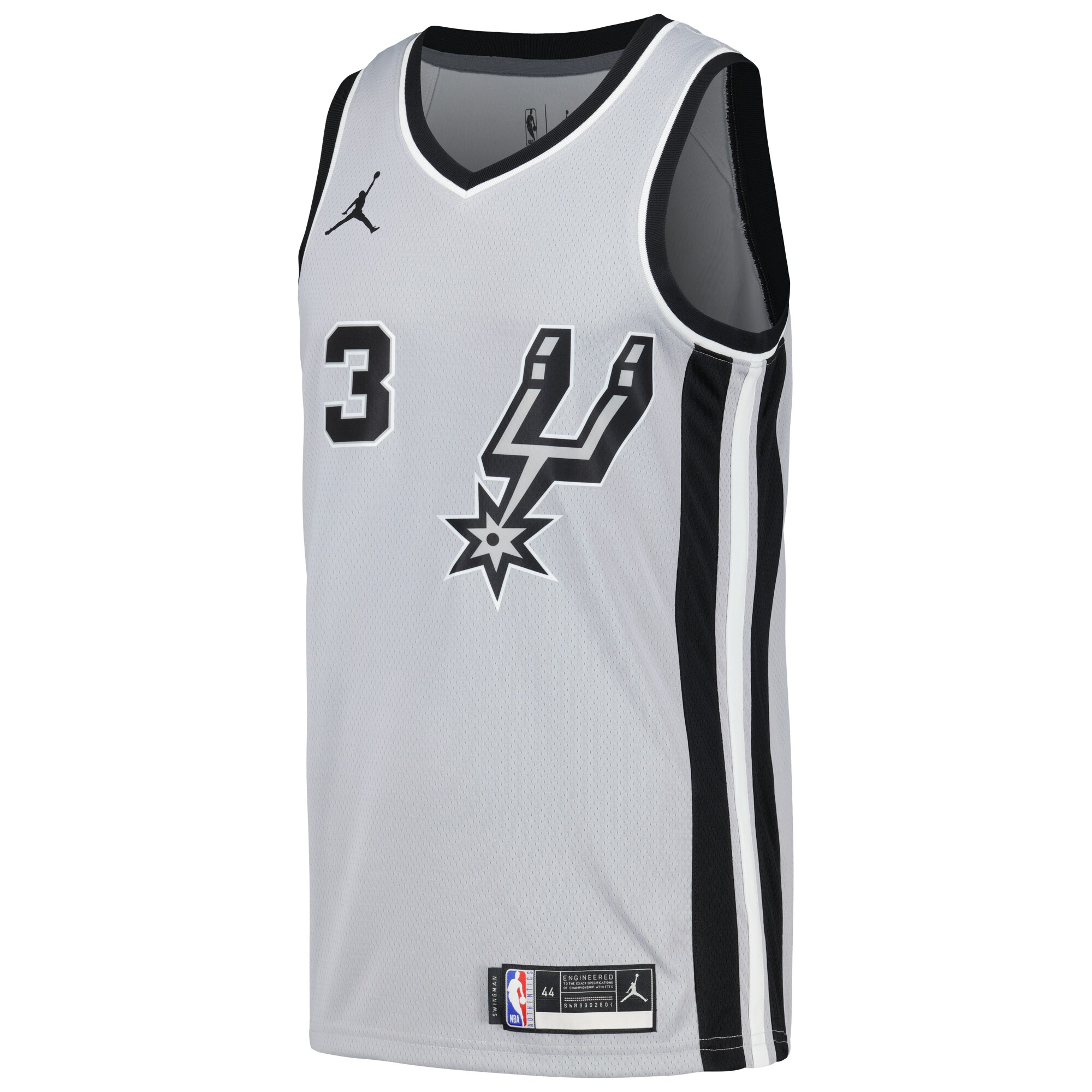Keldon Johnson San Antonio Spurs Nike Swingman Player Jersey – Statement Edition – Silver Clowdercats