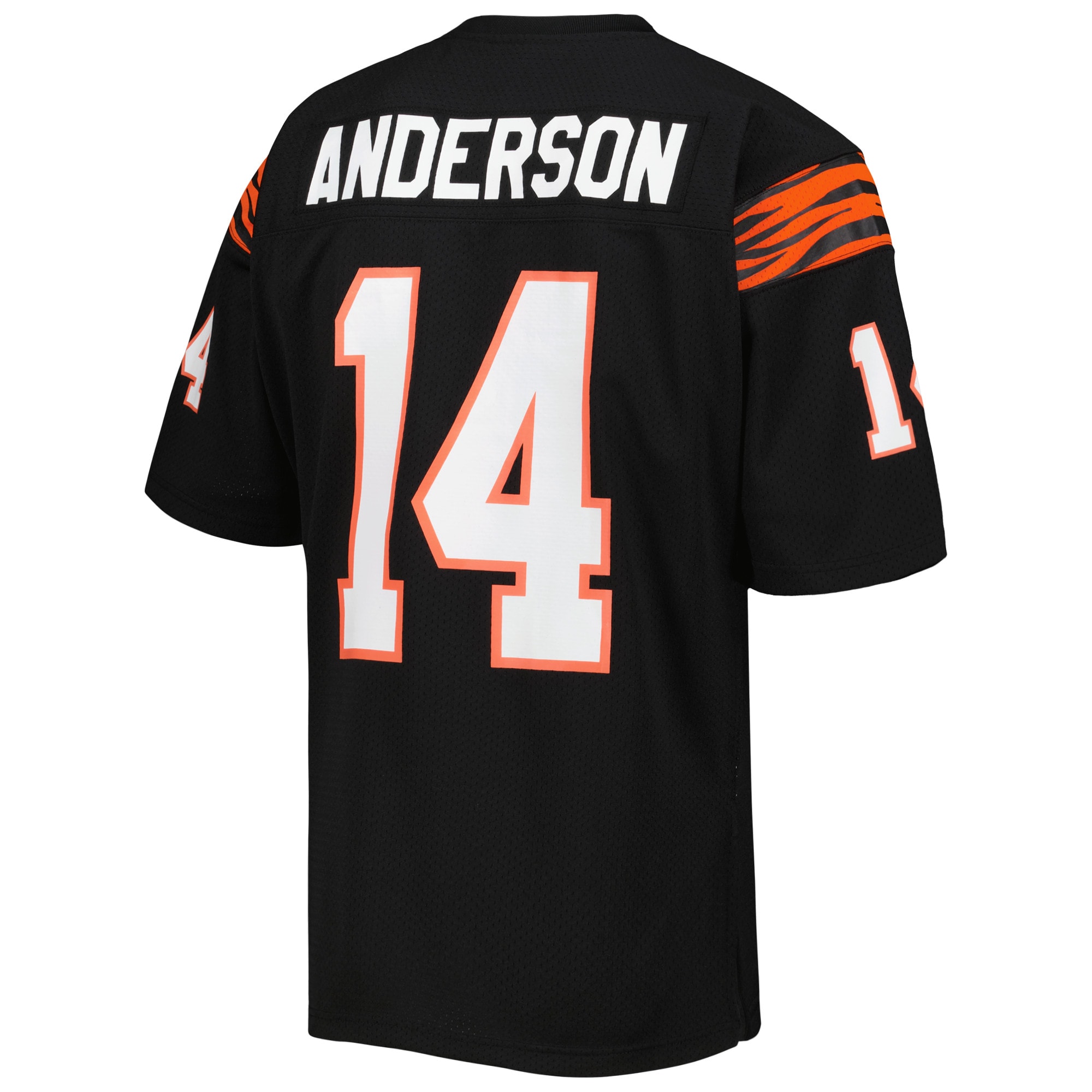 Ken Anderson Cincinnati Bengals 1981 Mitchell & Ness Authentic Throwback Retired Player Jersey – Black Clowdercats