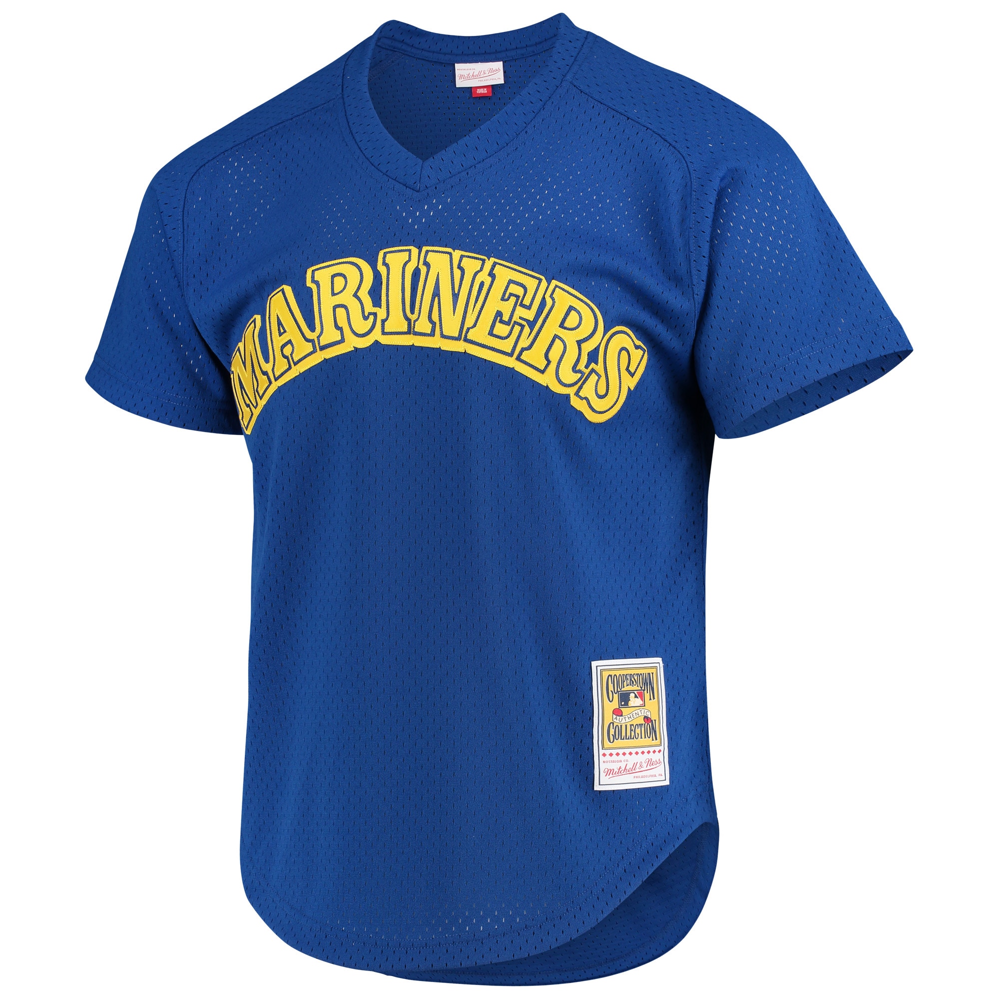 Ken Griffey Jr. Seattle Mariners Mitchell & Ness Cooperstown Mesh Batting Practice Jersey – Royal
