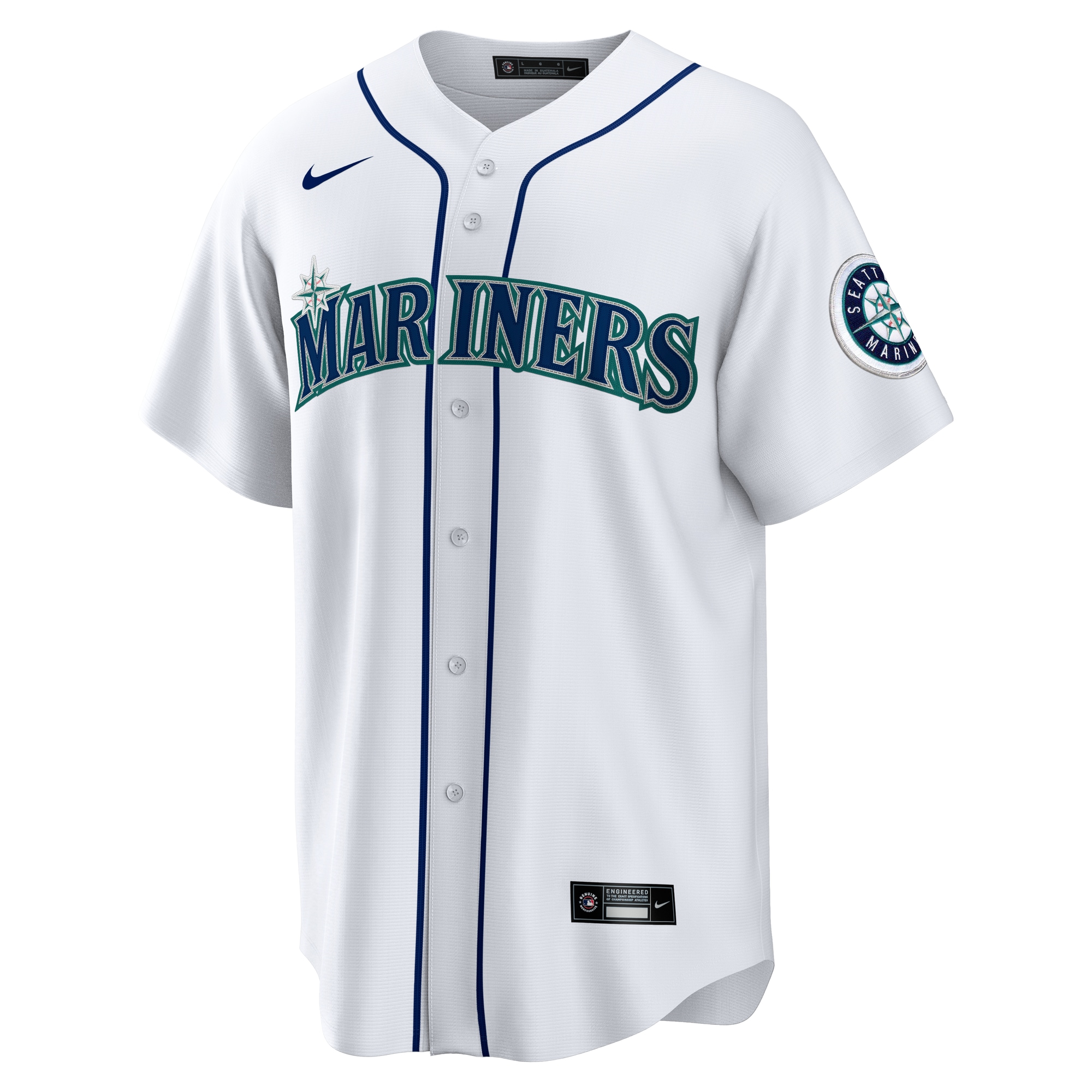 Ken Griffey Jr. Seattle Mariners Nike Home Replica Jersey – White
