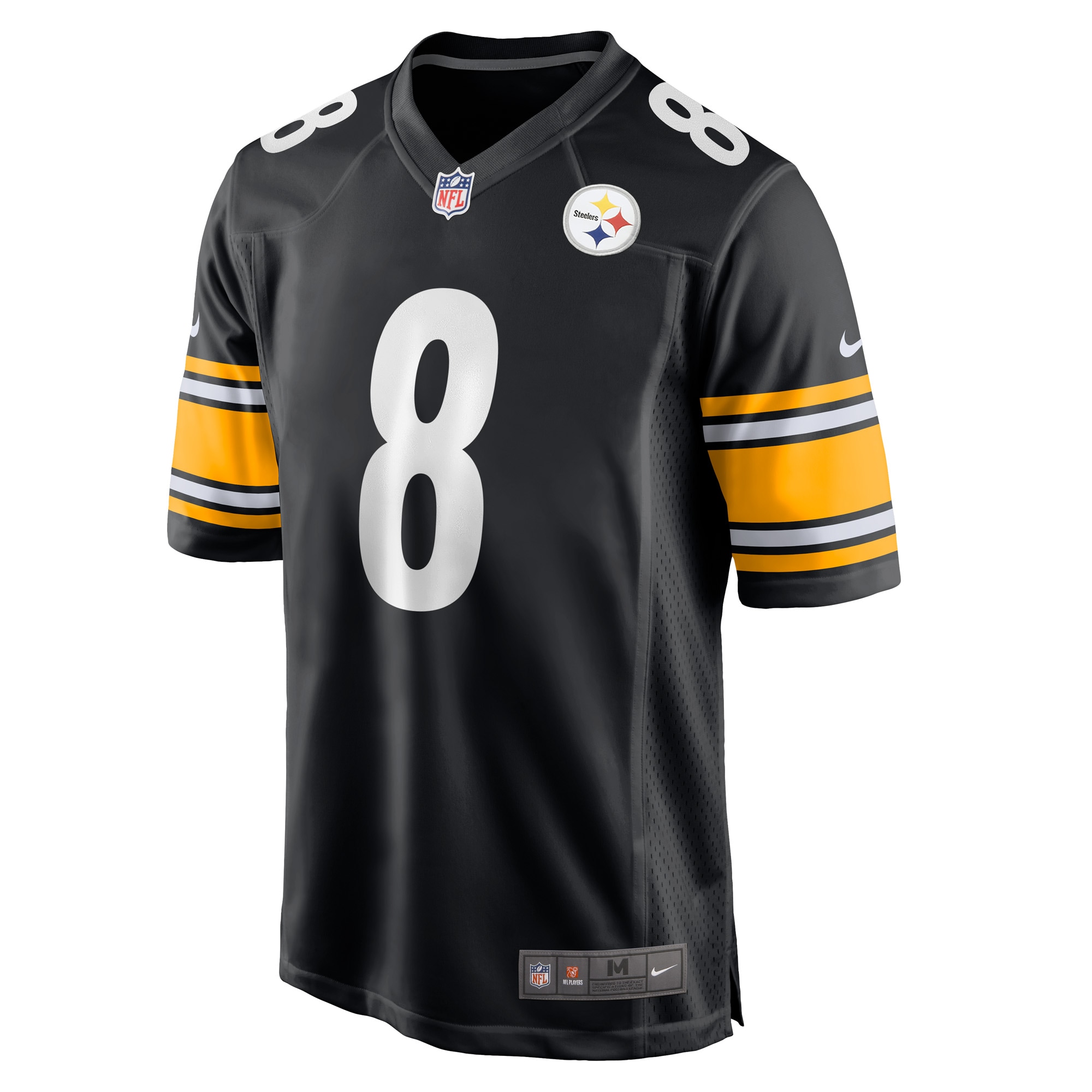 Kenny Pickett Pittsburgh Steelers Nike Youth Game Jersey – Black Clowdercats