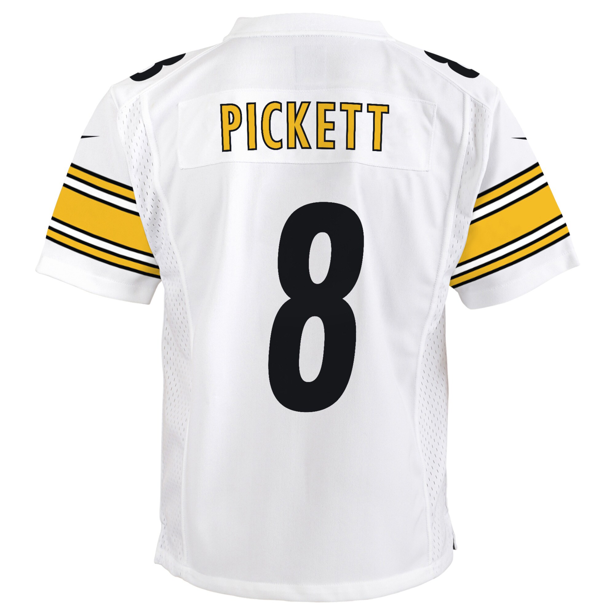 Kenny Pickett Pittsburgh Steelers Nike Youth Game Jersey – White Clowdercats