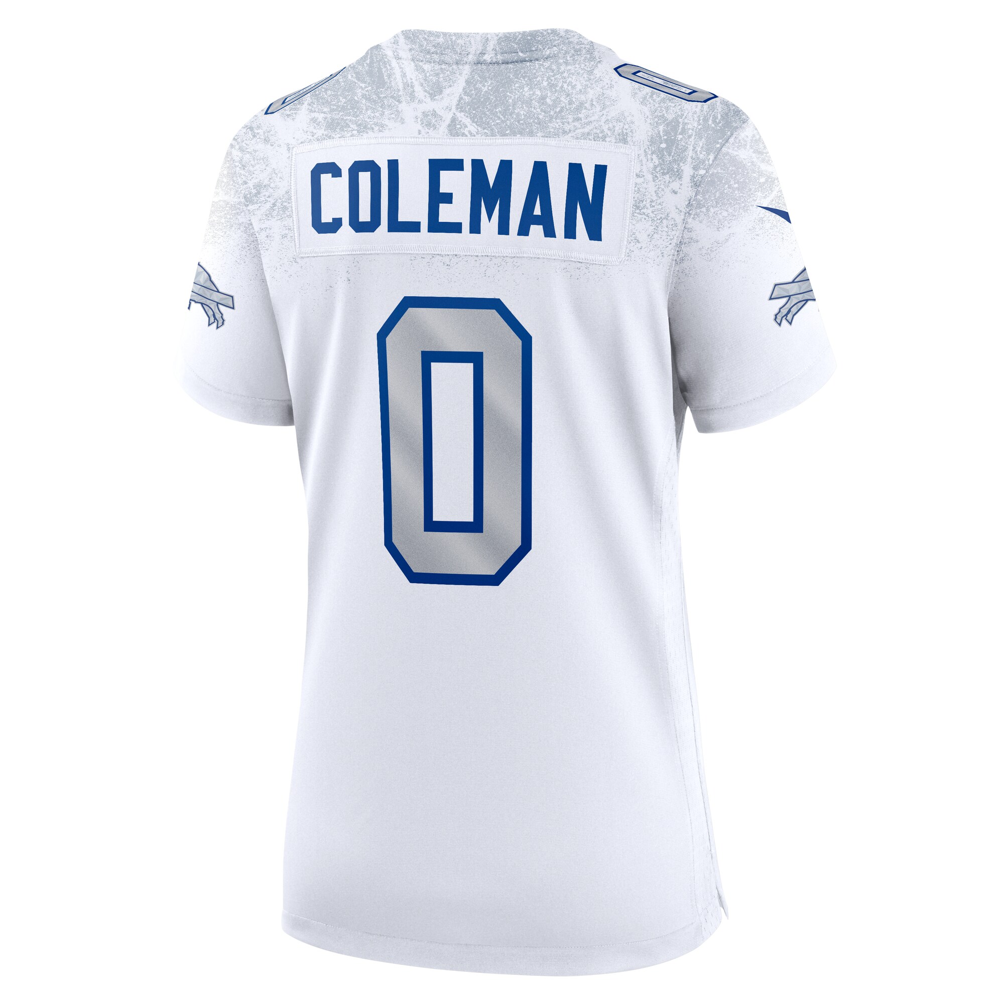 Keon Coleman Buffalo Bills Nike Women’s 2025 Rivalries Collection Game Jersey – White Clowdercats