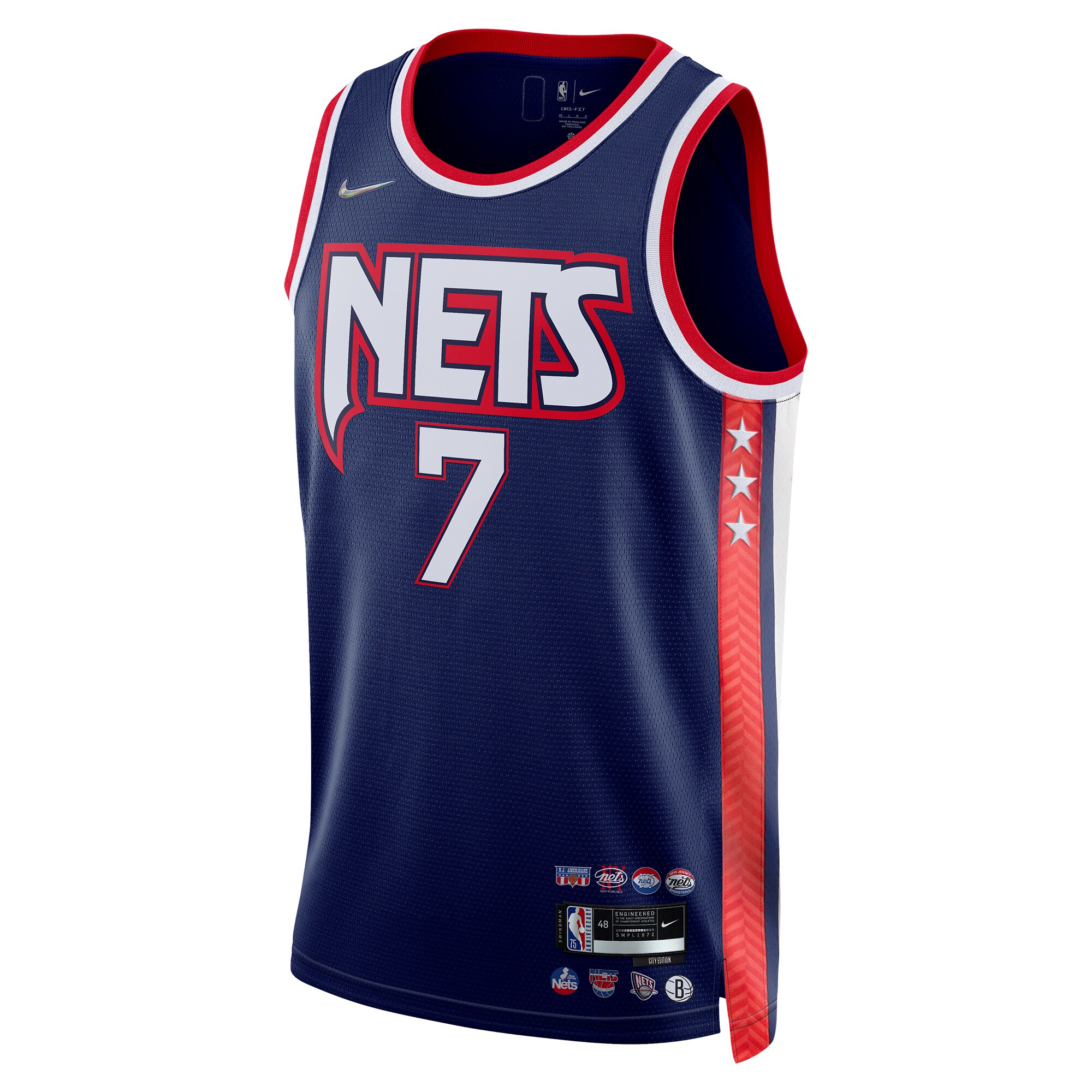 Kevin Durant Brooklyn Nets Nike 2021/22 Swingman Jersey – City Edition – Navy Clowdercats