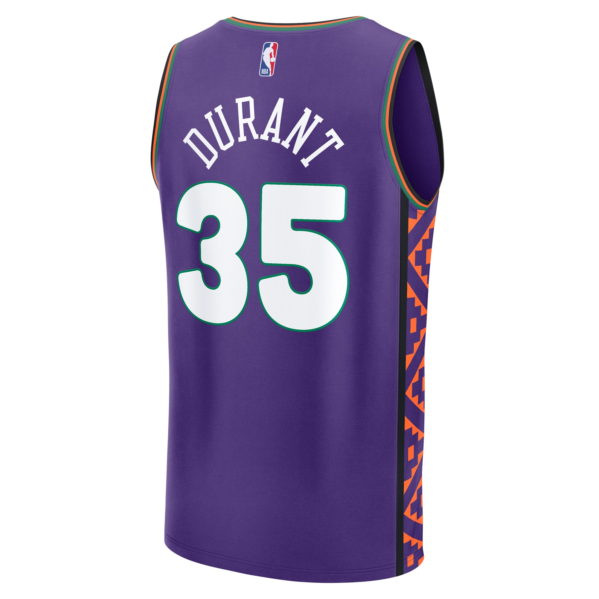 Kevin Durant Phoenix Suns Fanatics 2024/25 Fast Break Player Jersey – City Edition – Purple Clowdercats