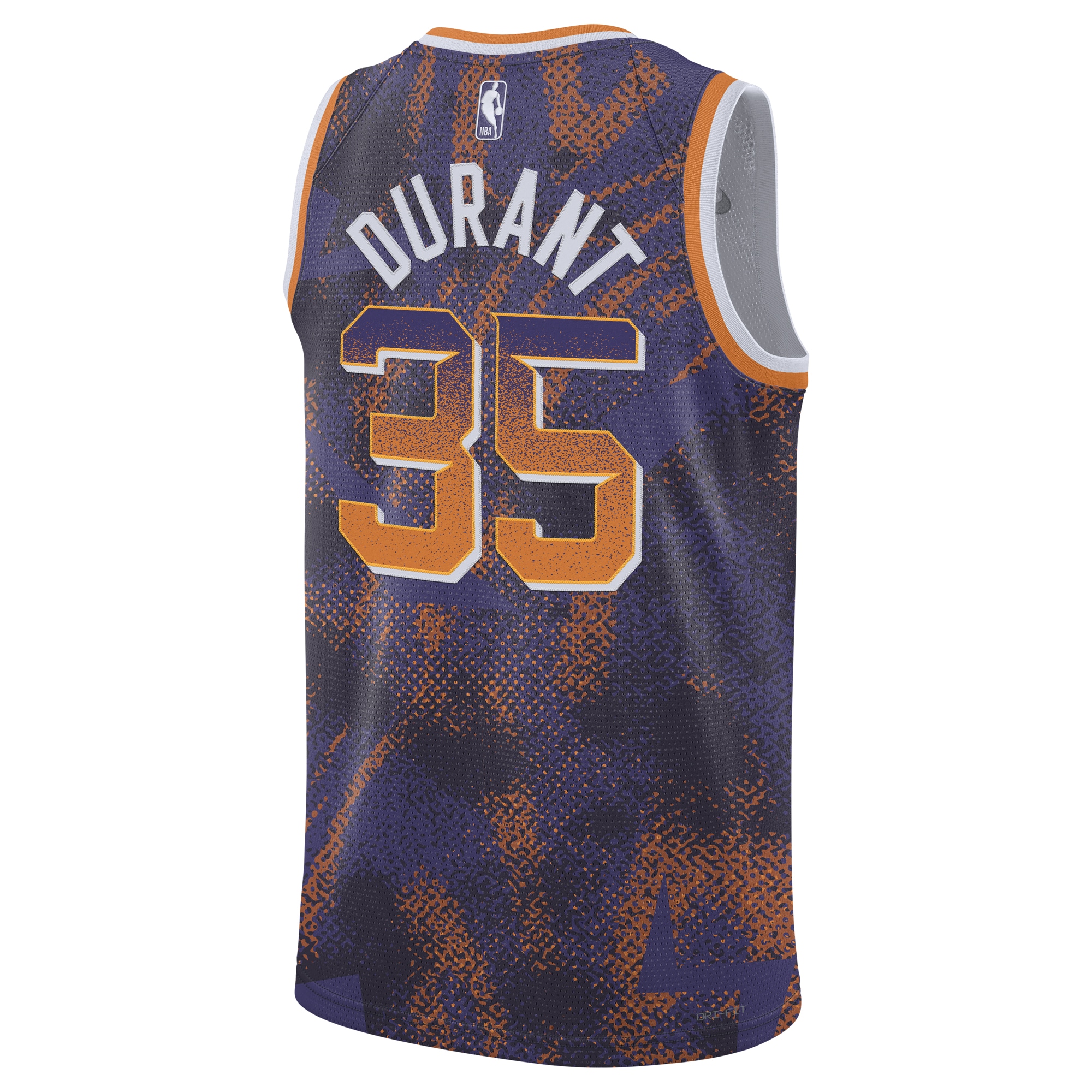 Kevin Durant Phoenix Suns Nike Unisex 2025 Select Series Swingman Player Jersey – Purple Clowdercats