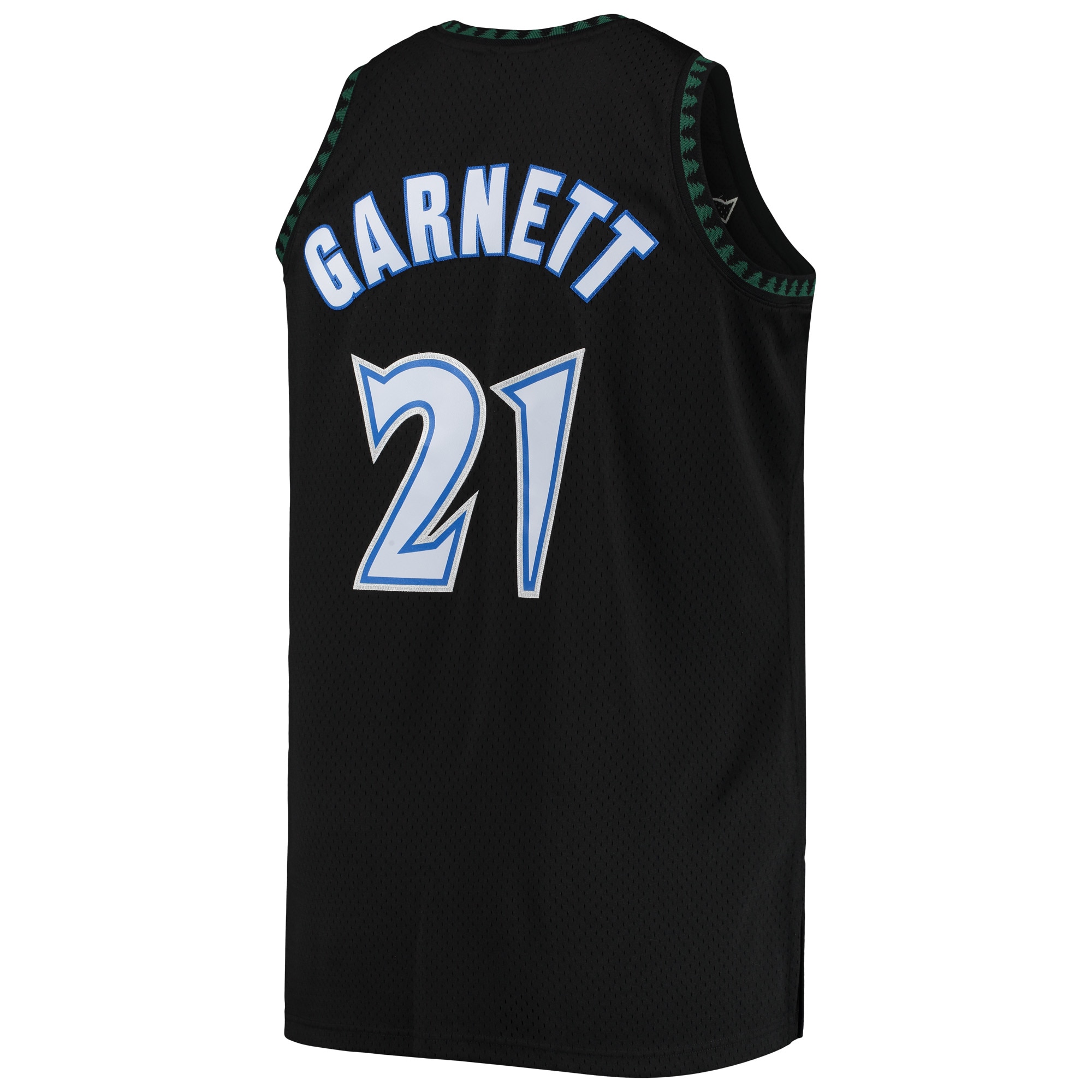 Kevin Garnett Minnesota Timberwolves Mitchell & Ness 1997/98 Big & Tall Hardwood Classics Swingman Jersey – Black Clowdercats