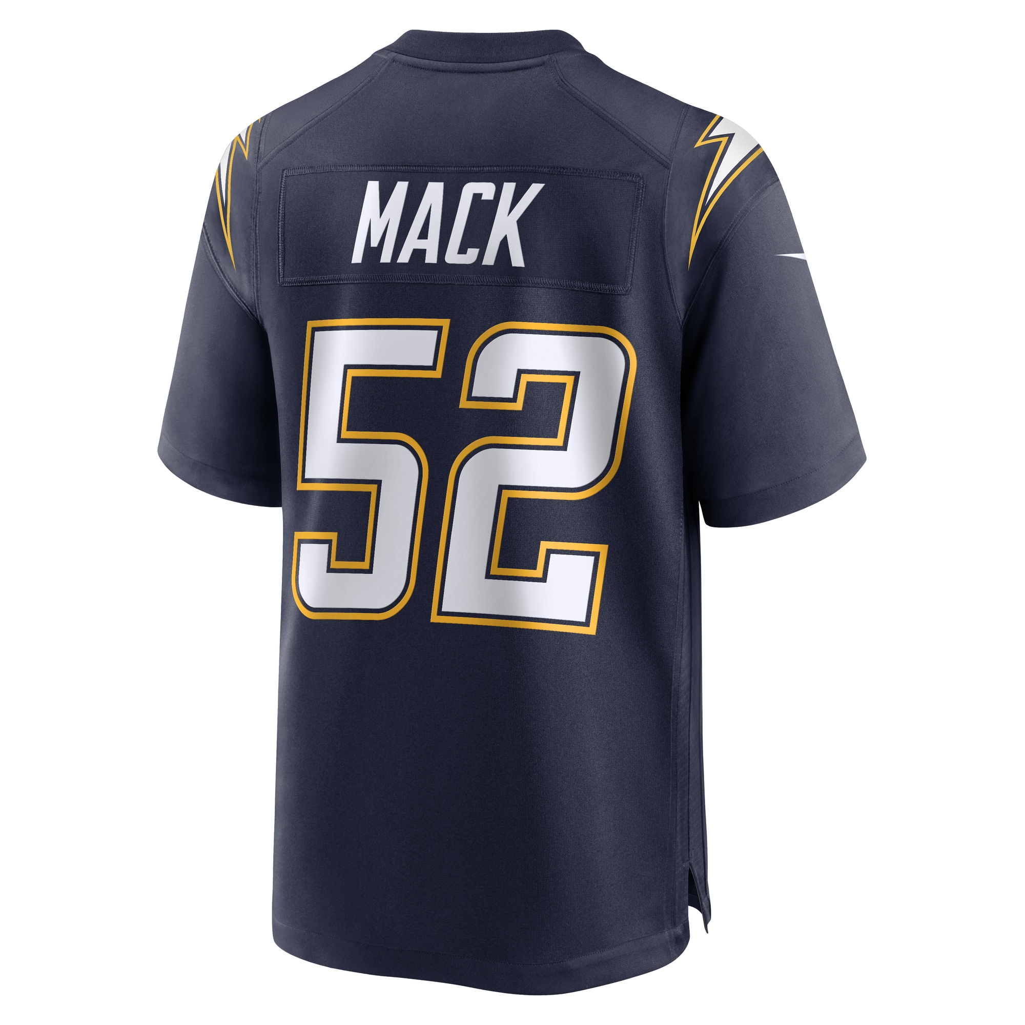 Khalil Mack Los Angeles Chargers Nike Alternate Super Chargers Game Player Jersey – Navy Clowdercats