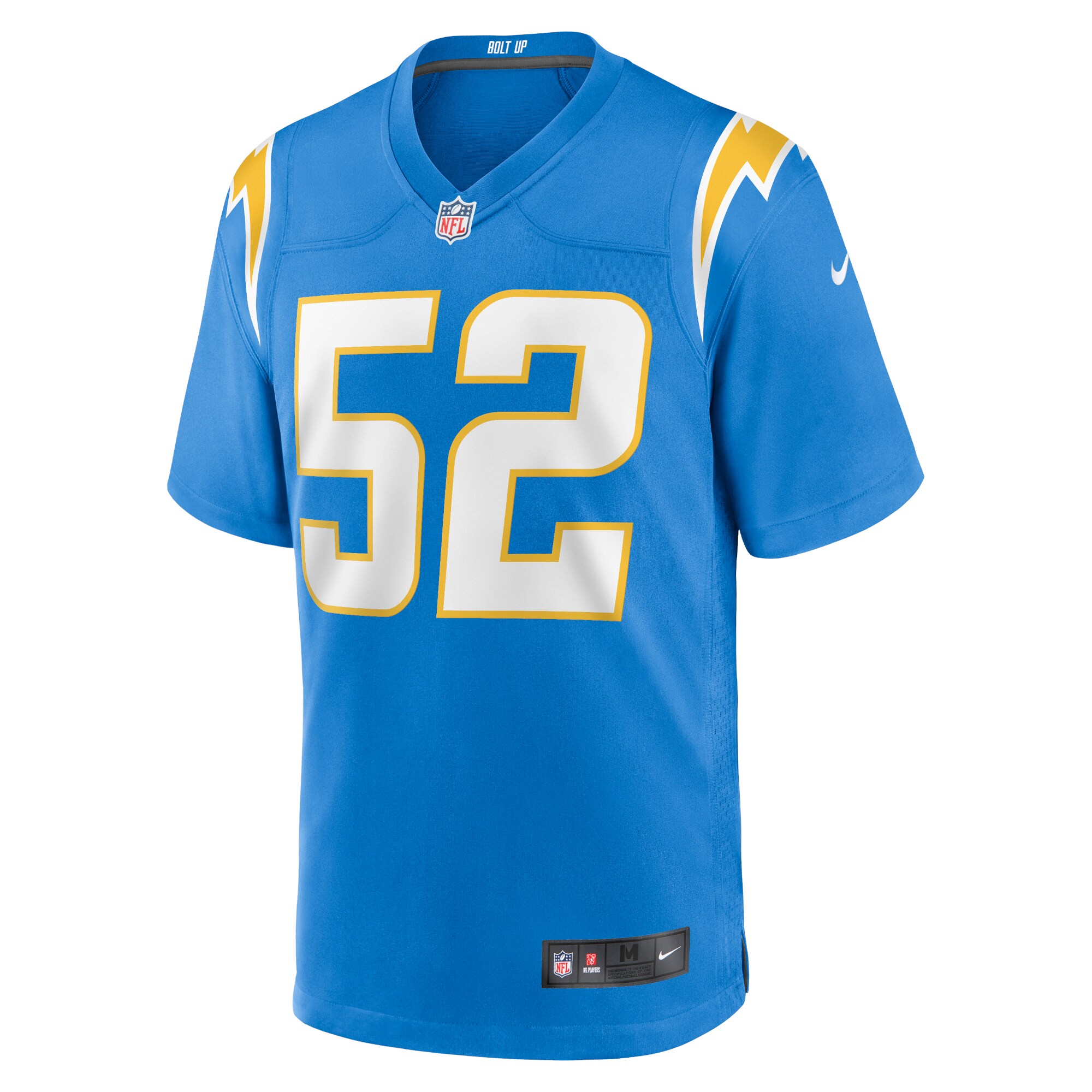 Khalil Mack Los Angeles Chargers Nike Youth Game Jersey – Powder Blue Clowdercats
