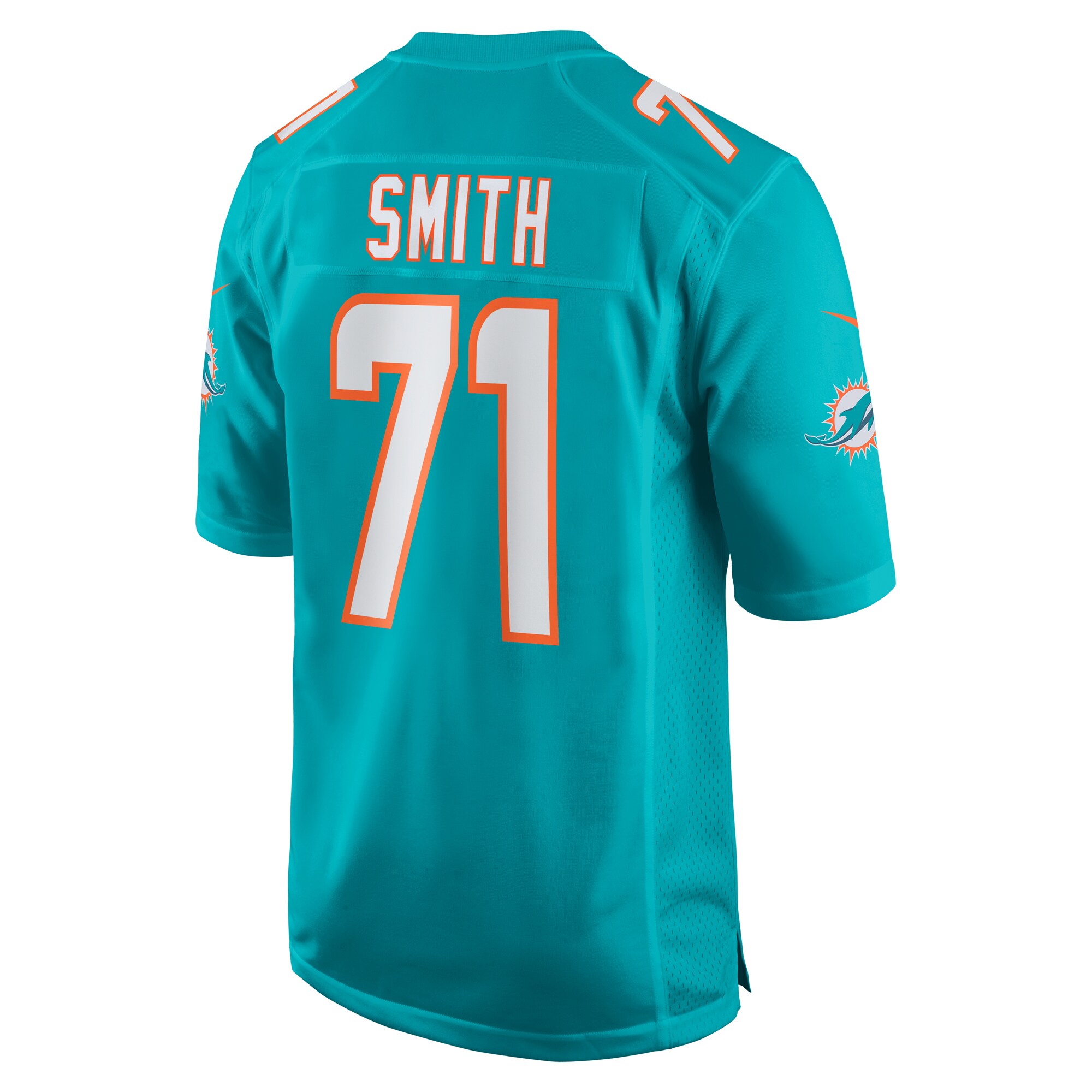 Kion Smith Miami Dolphins Nike Game Jersey – Aqua Clowdercats