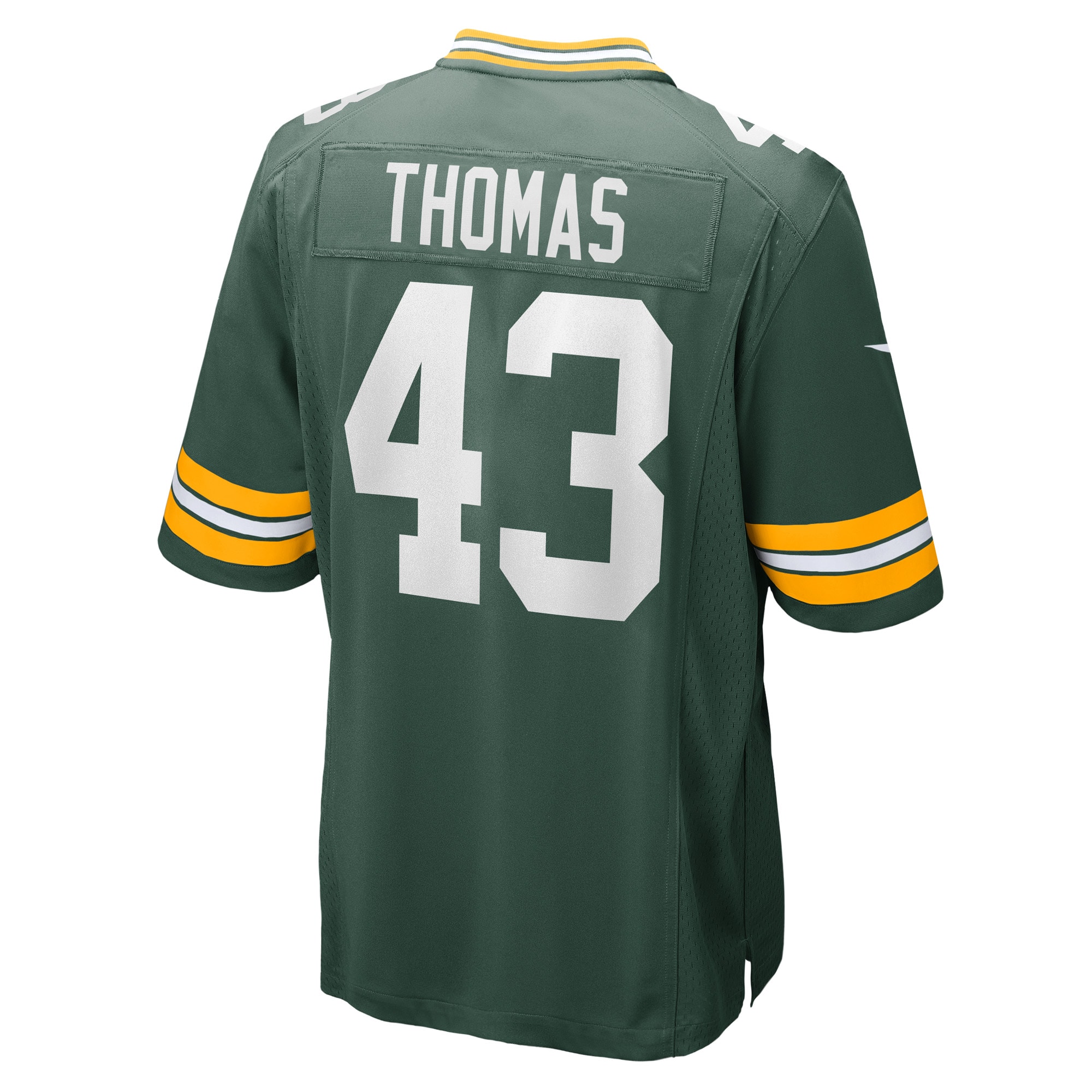 Kiondre Thomas Green Bay Packers Nike Game Player Jersey – Green Clowdercats