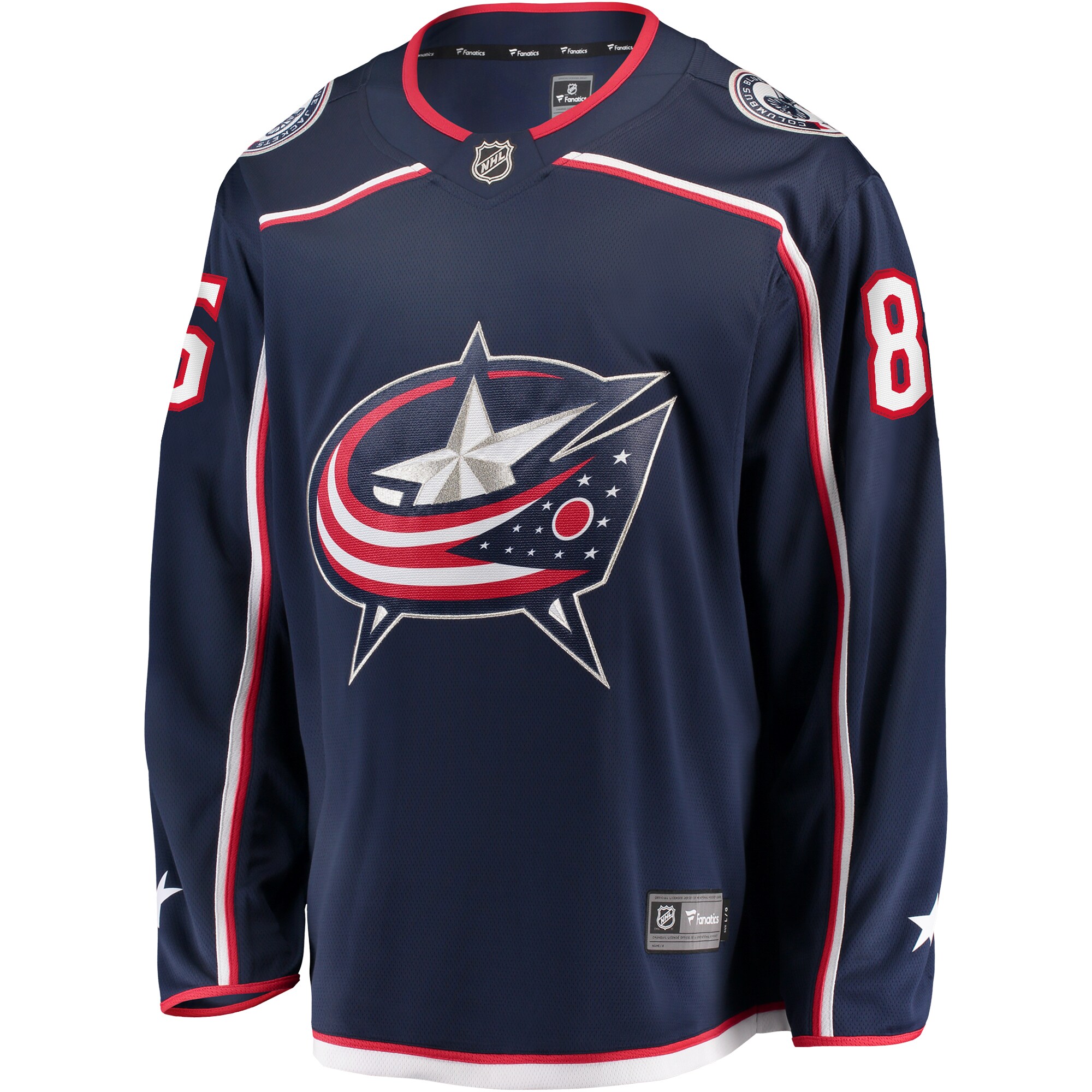 Kirill Marchenko Columbus Blue Jackets Fanatics Home Breakaway Jersey – Navy Clowdercats