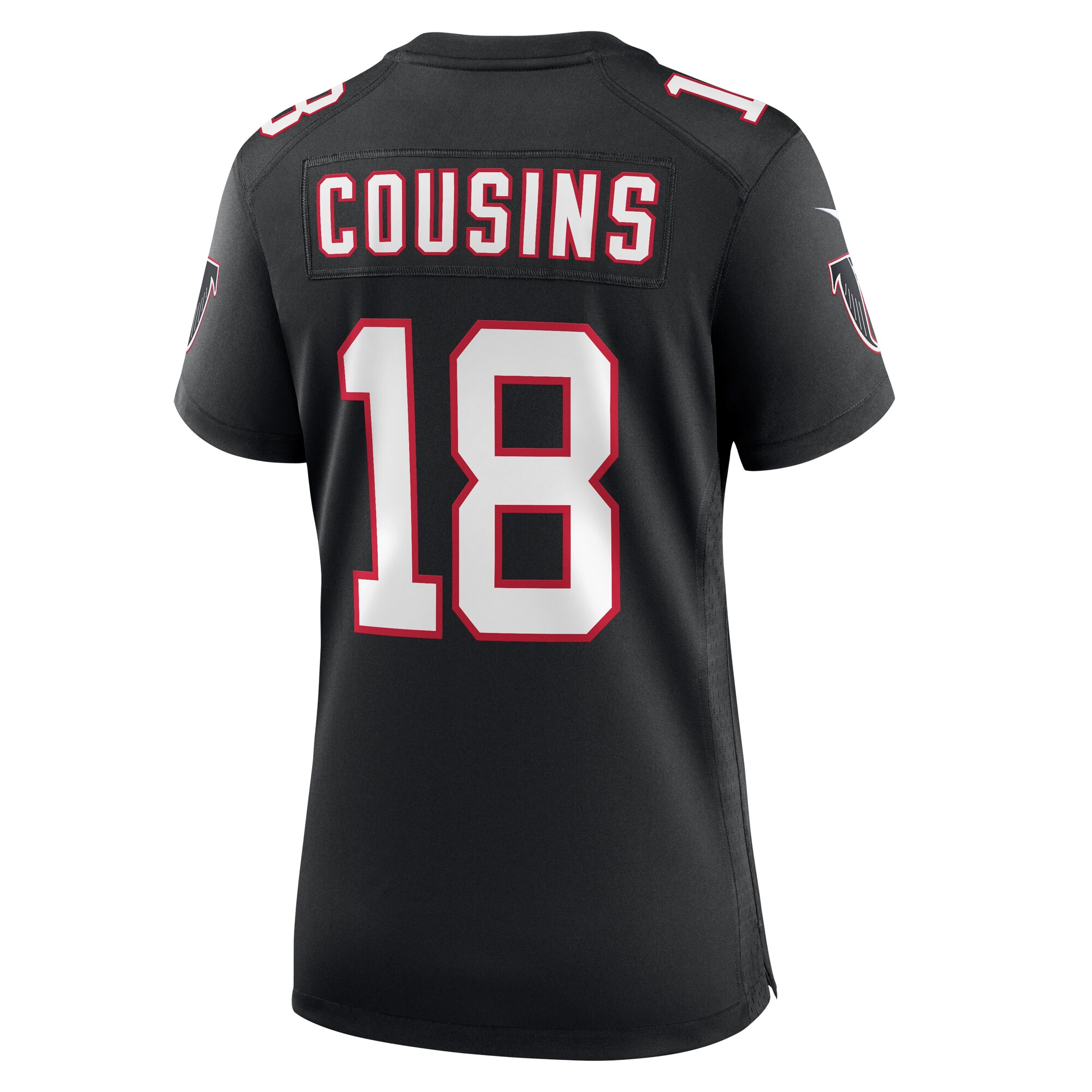 Kirk Cousins Atlanta Falcons Nike Women’s Alternate Game Jersey – Black Clowdercats