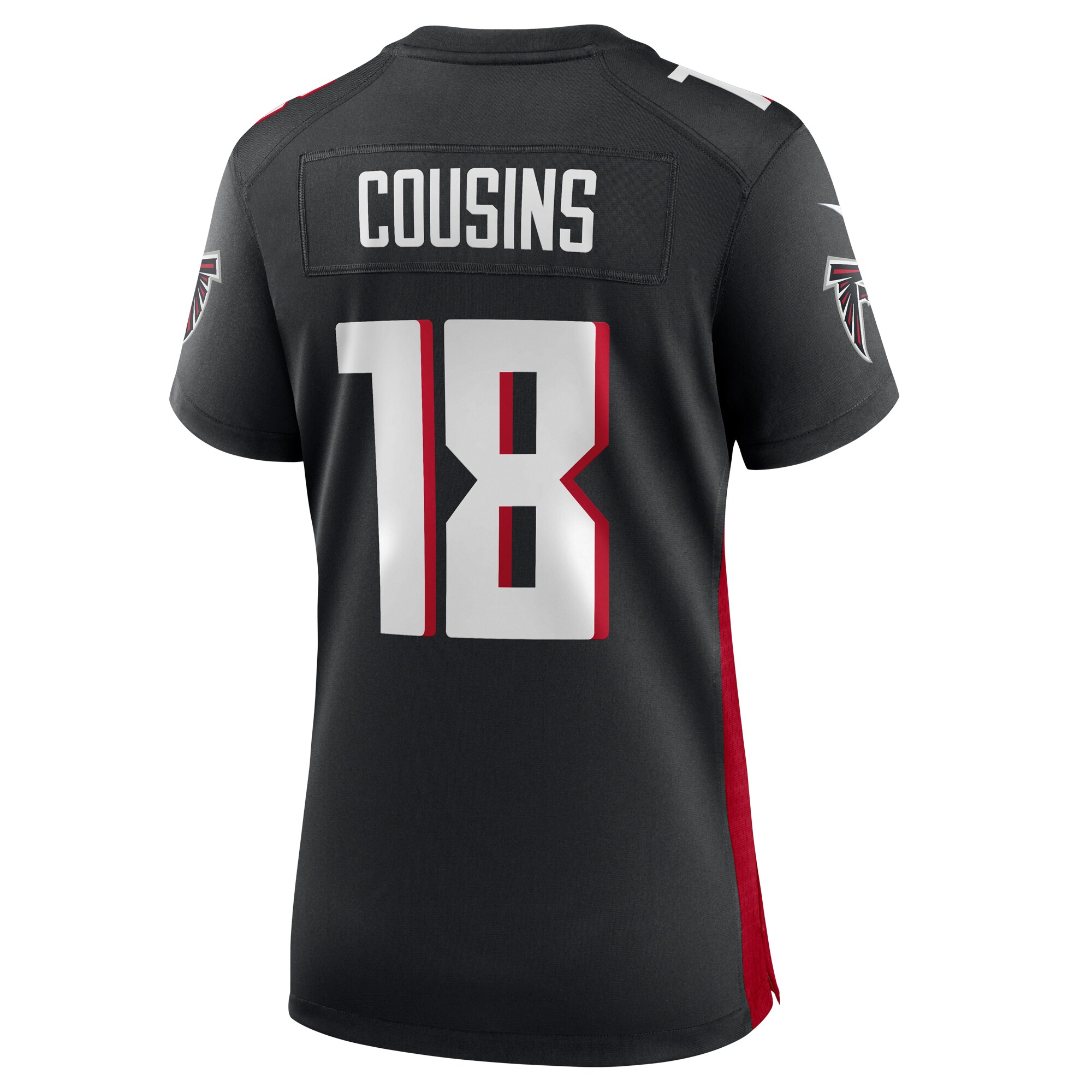 Kirk Cousins Atlanta Falcons Nike Women’s Game Player Jersey – Black Clowdercats