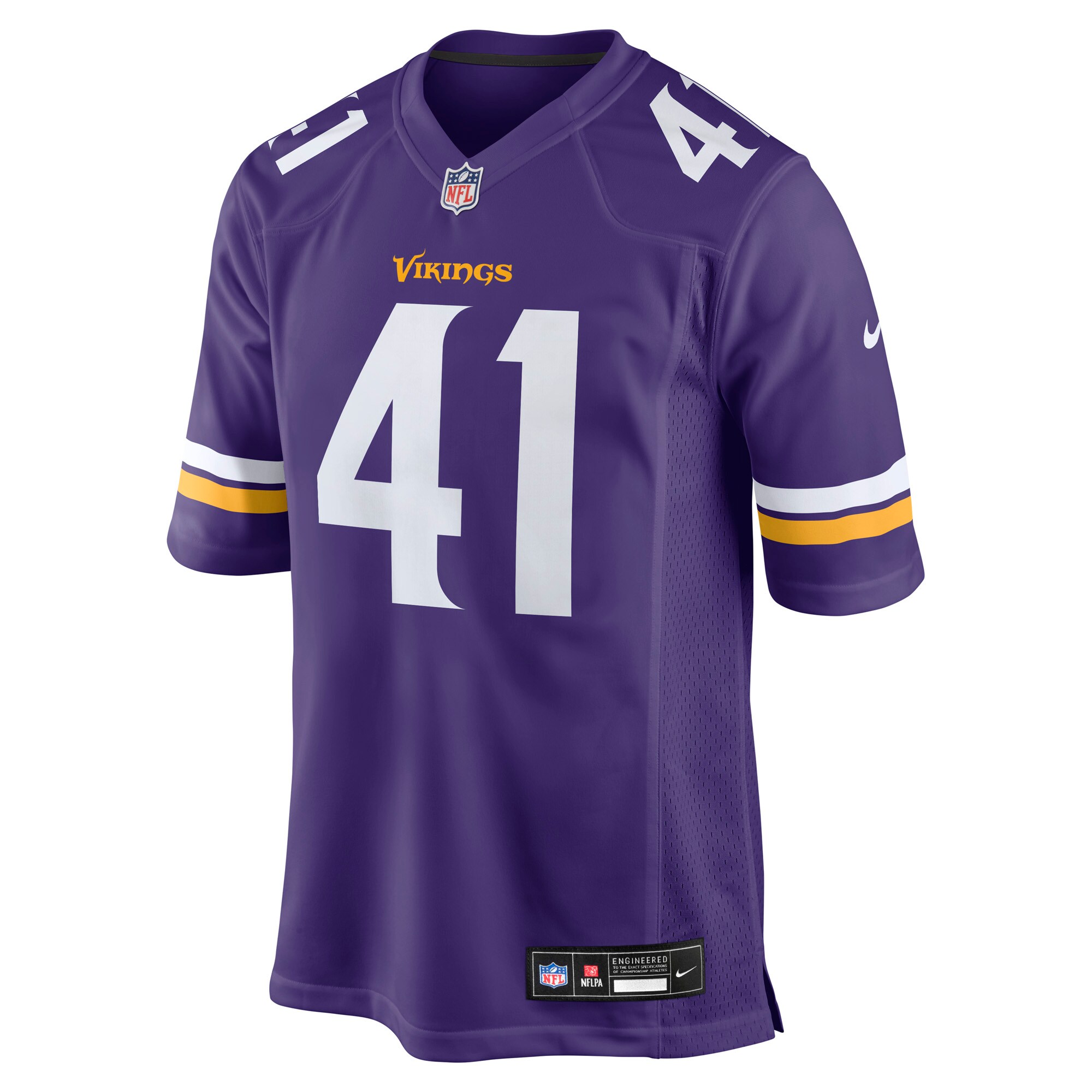 Kobe King Minnesota Vikings Nike Team Game Jersey – Purple Clowdercats