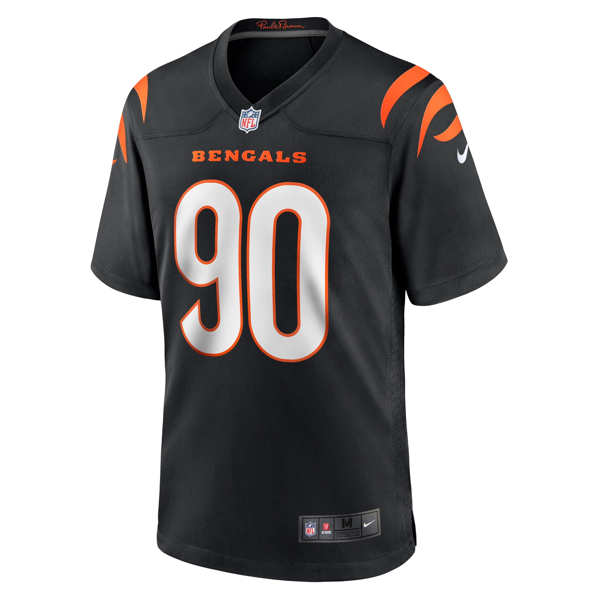 Kris Jenkins Jr. Cincinnati Bengals Nike Game Jersey – Black Clowdercats