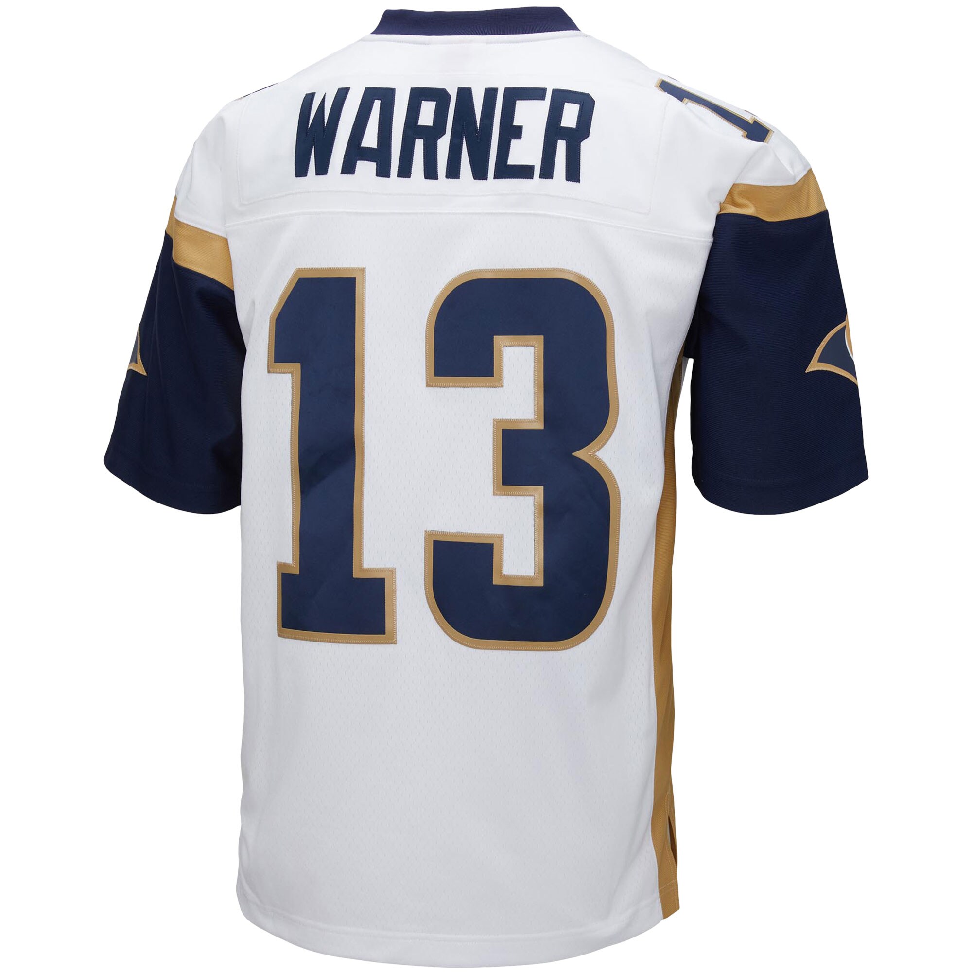 Kurt Warner Los Angeles Rams Mitchell & Ness Big & Tall 2001 Retired Player Replica Jersey – White Clowdercats