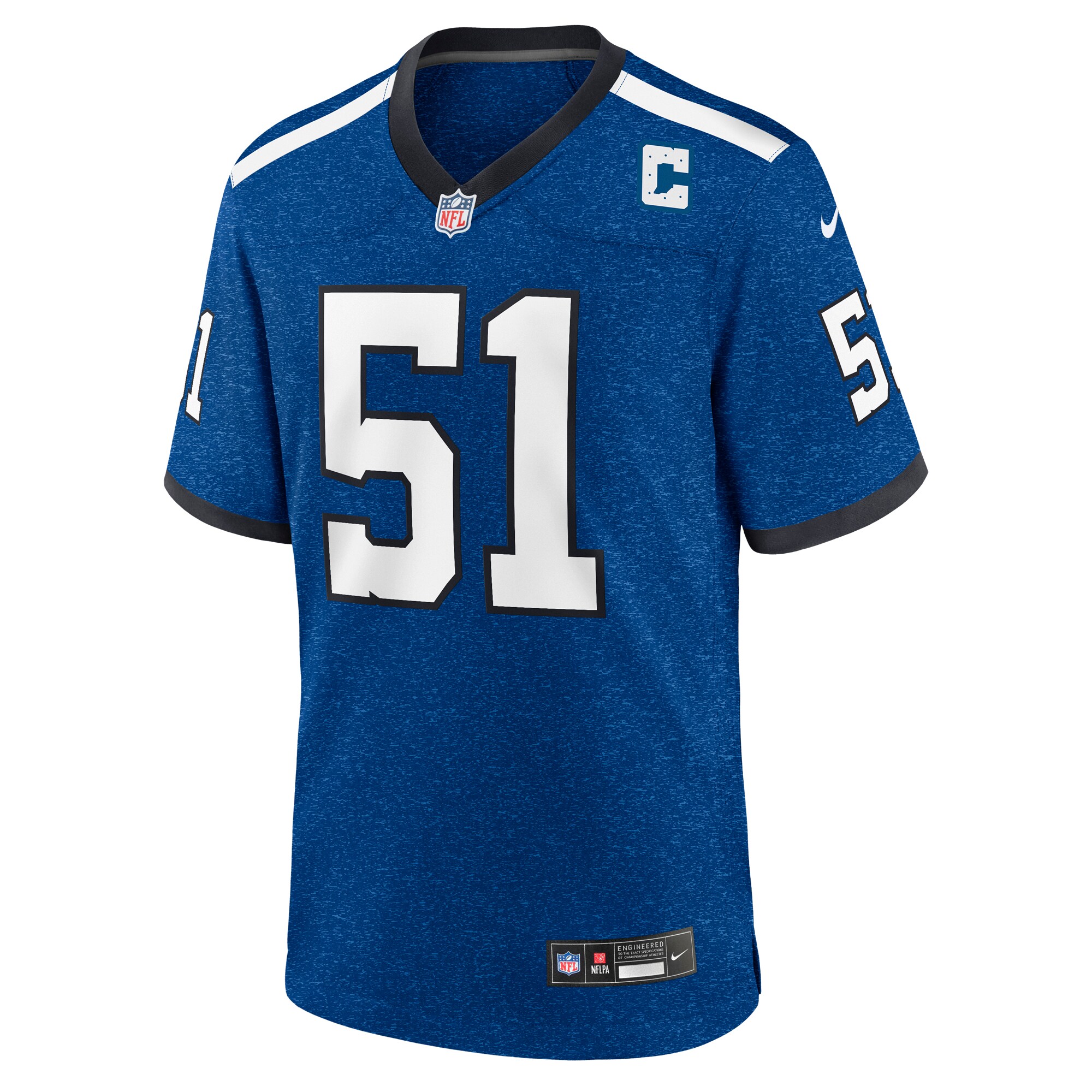 Kwity Paye Indianapolis Colts Nike Alternate Game Jersey – Blue Clowdercats