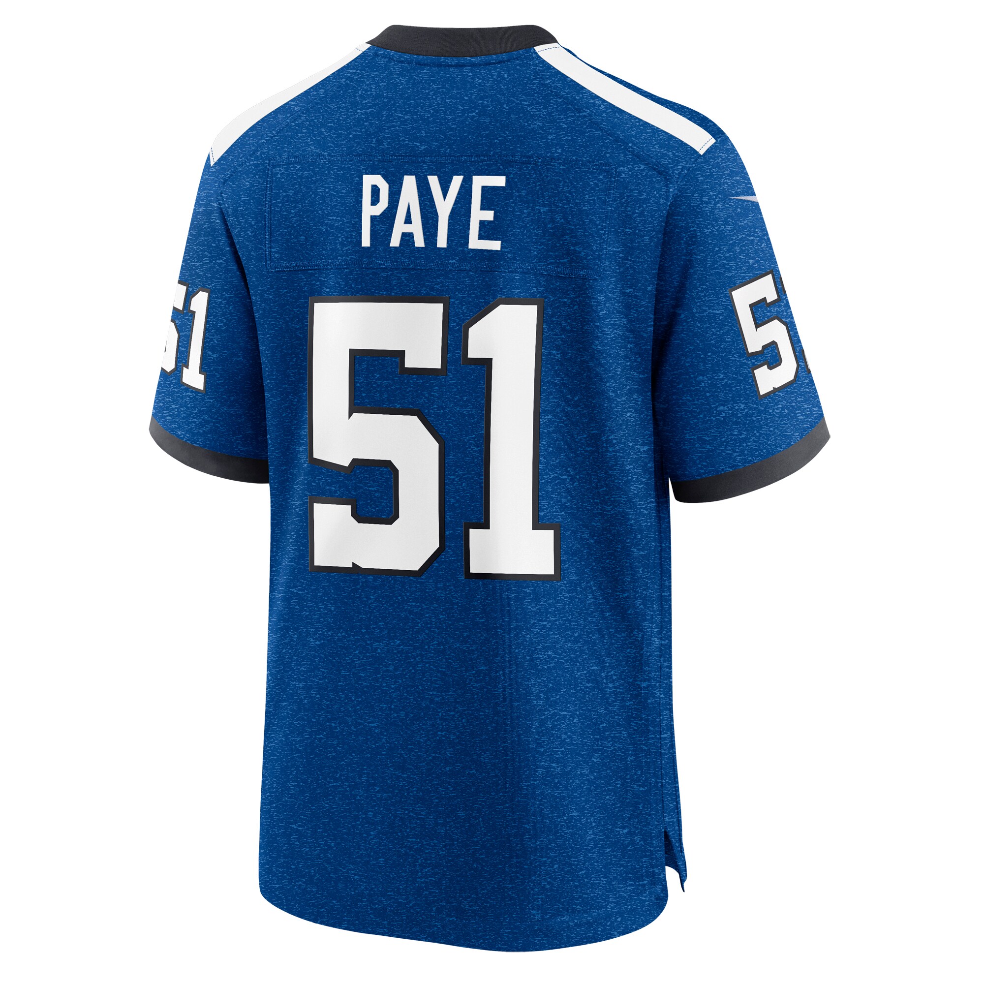 Kwity Paye Indianapolis Colts Nike Alternate Game Jersey – Blue Clowdercats