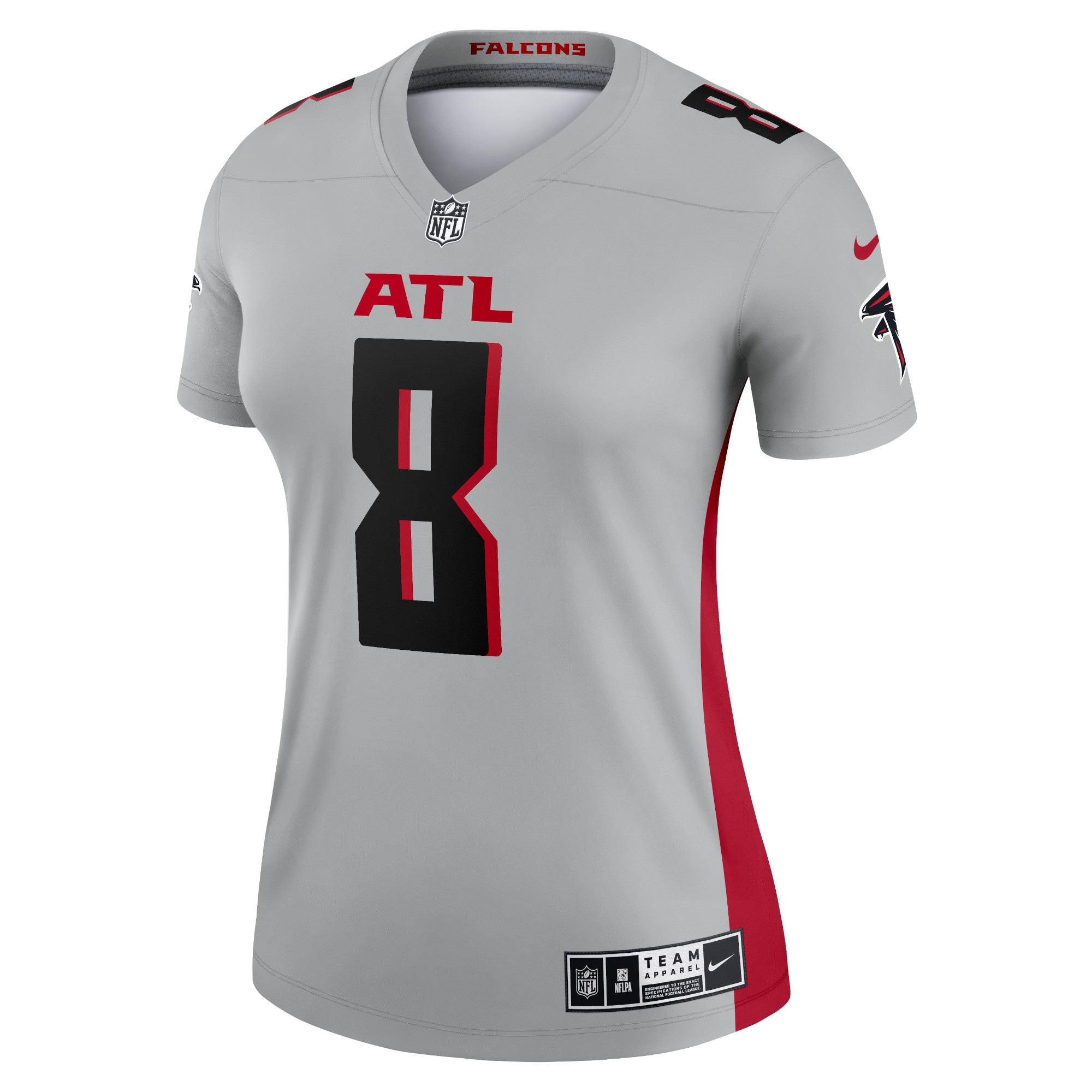 Kyle Pitts Sr. Atlanta Falcons Nike Women’s Inverted Legend Player Performance Top – Gray Clowdercats