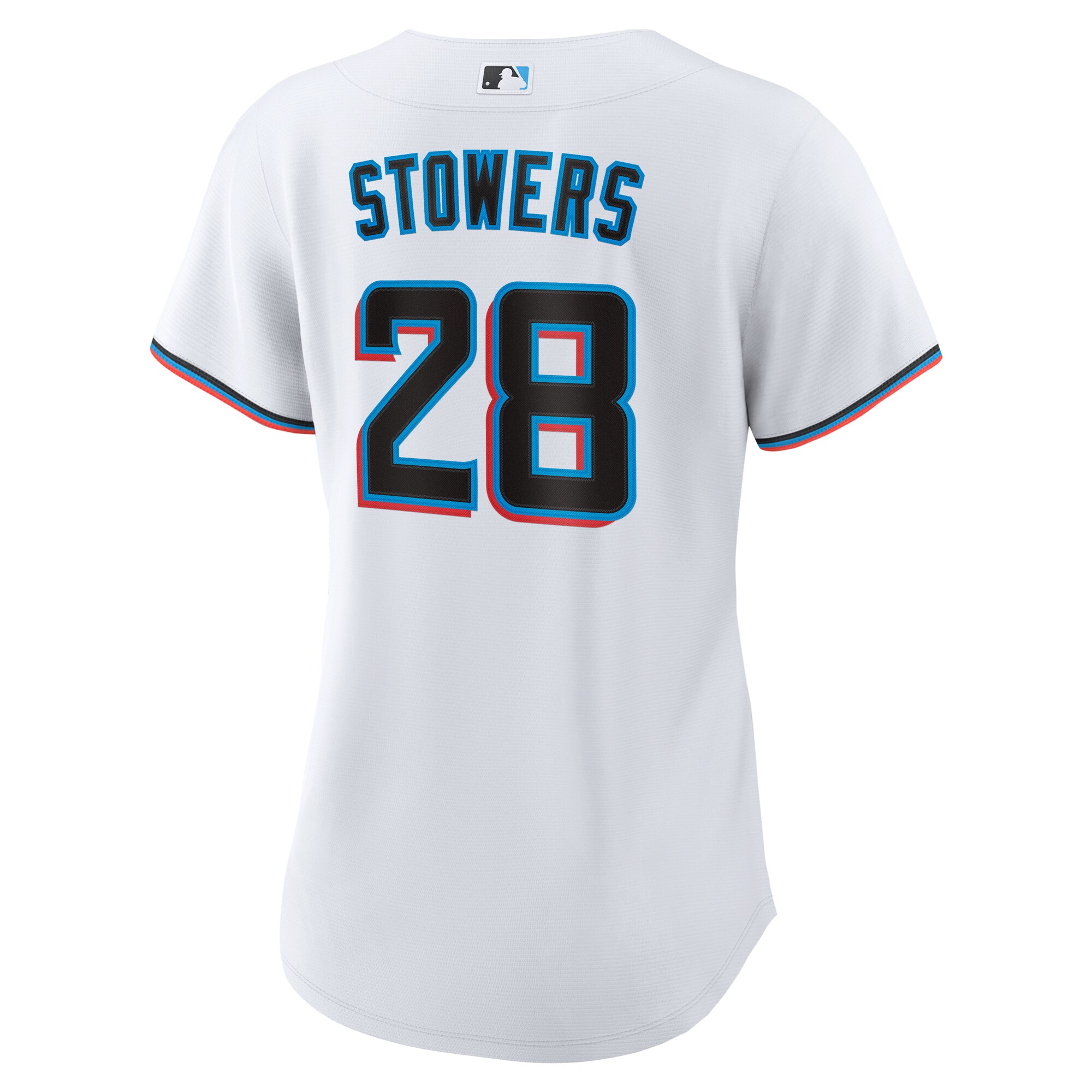 Kyle Stowers Miami Marlins Nike Women’s Home Replica Jersey – White