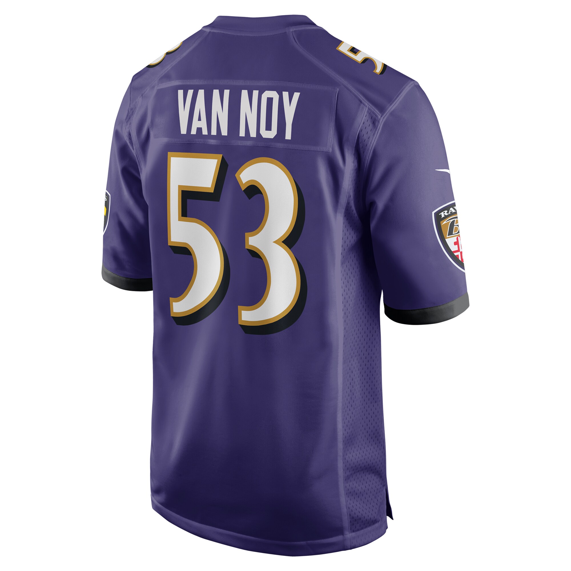 Kyle Van Noy Baltimore Ravens Nike Team Game Jersey – Purple Clowdercats