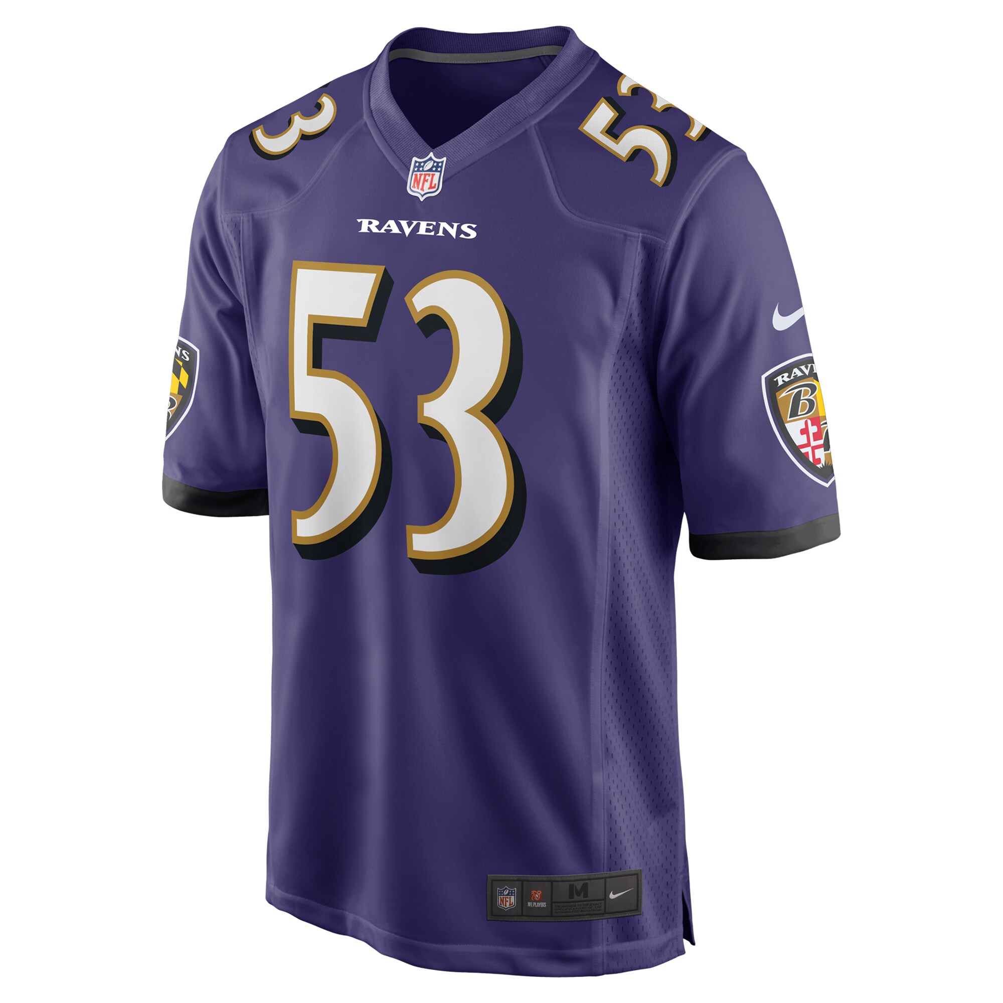 Kyle Van Noy Baltimore Ravens Nike Team Game Jersey – Purple Clowdercats