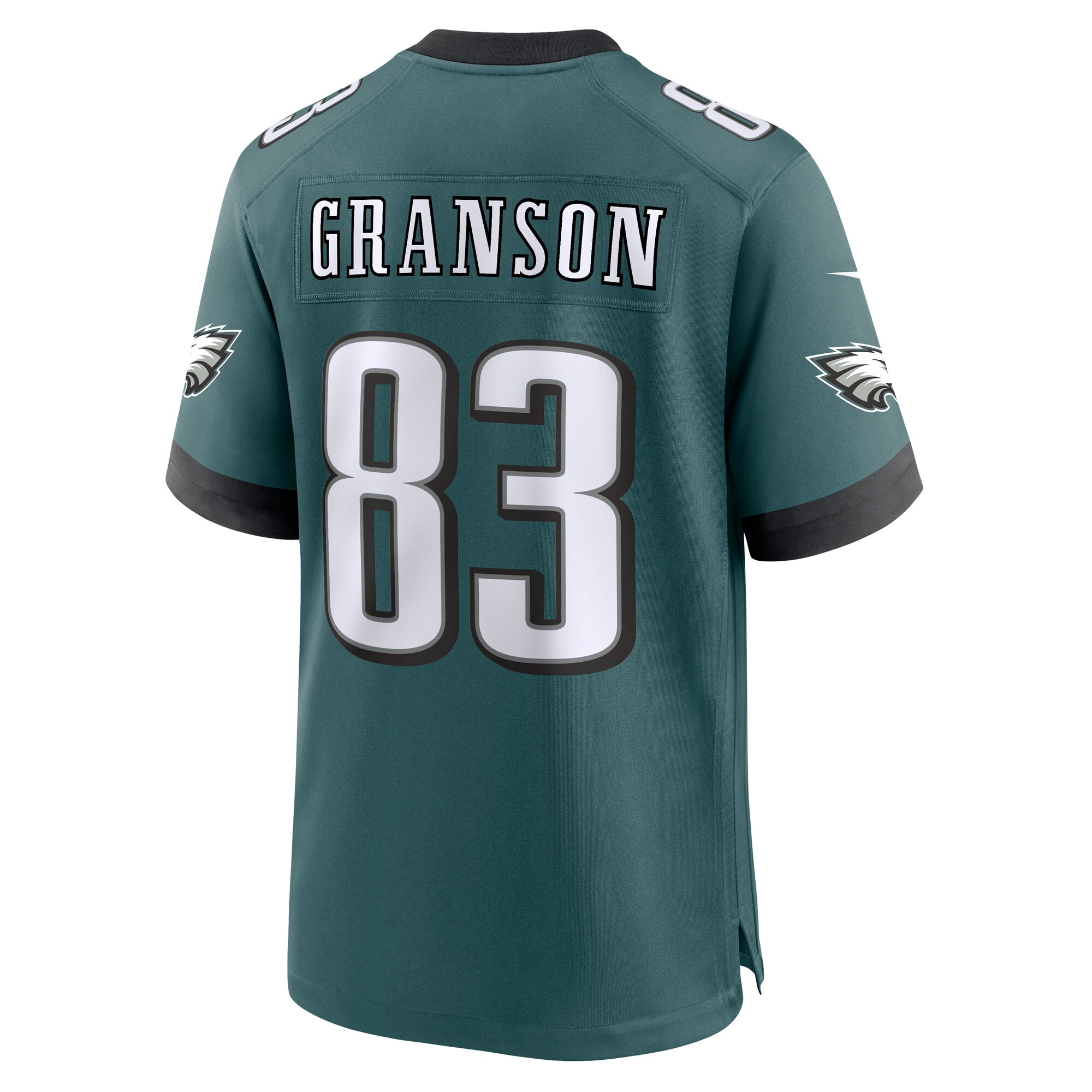 Kylen Granson Philadelphia Eagles Nike Team Game Jersey – Midnight Green Clowdercats
