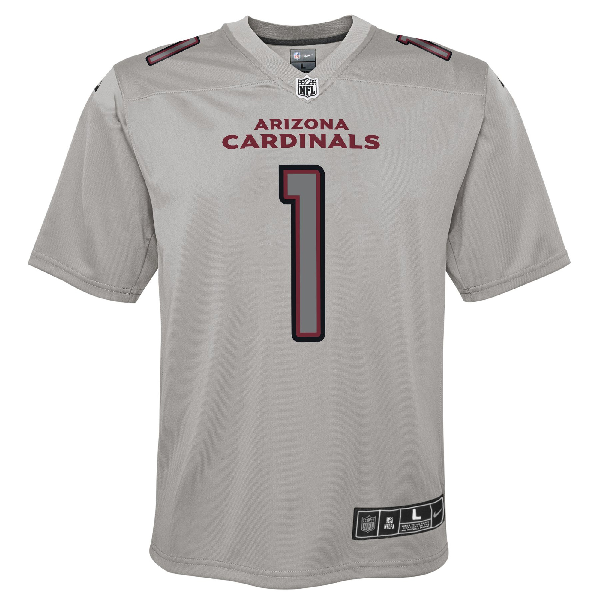 Kyler Murray Arizona Cardinals Nike Youth Atmosphere Game Jersey – Gray Clowdercats