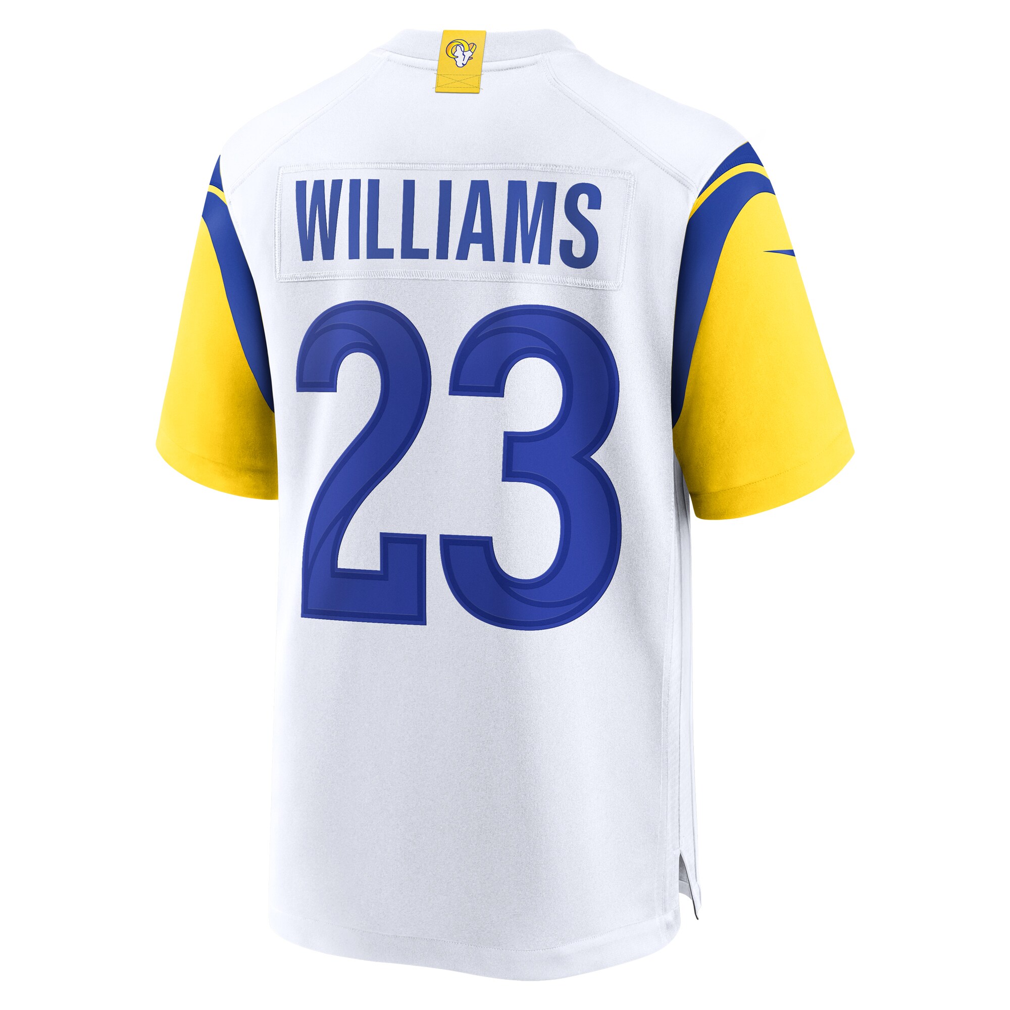 Kyren Williams Los Angeles Rams Nike Game Jersey – White Clowdercats