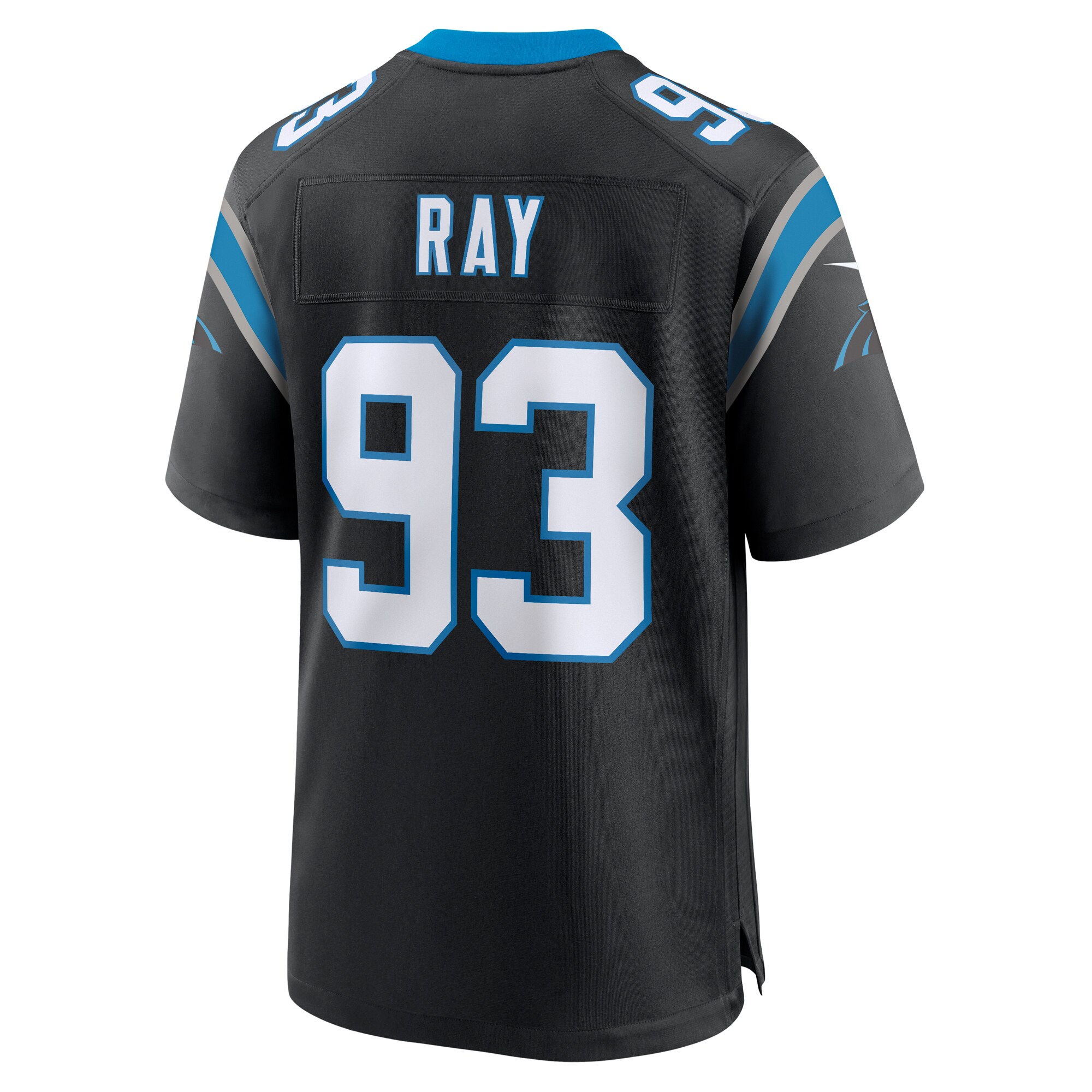 LaBryan Ray Carolina Panthers Nike Team Game Jersey – Black Clowdercats