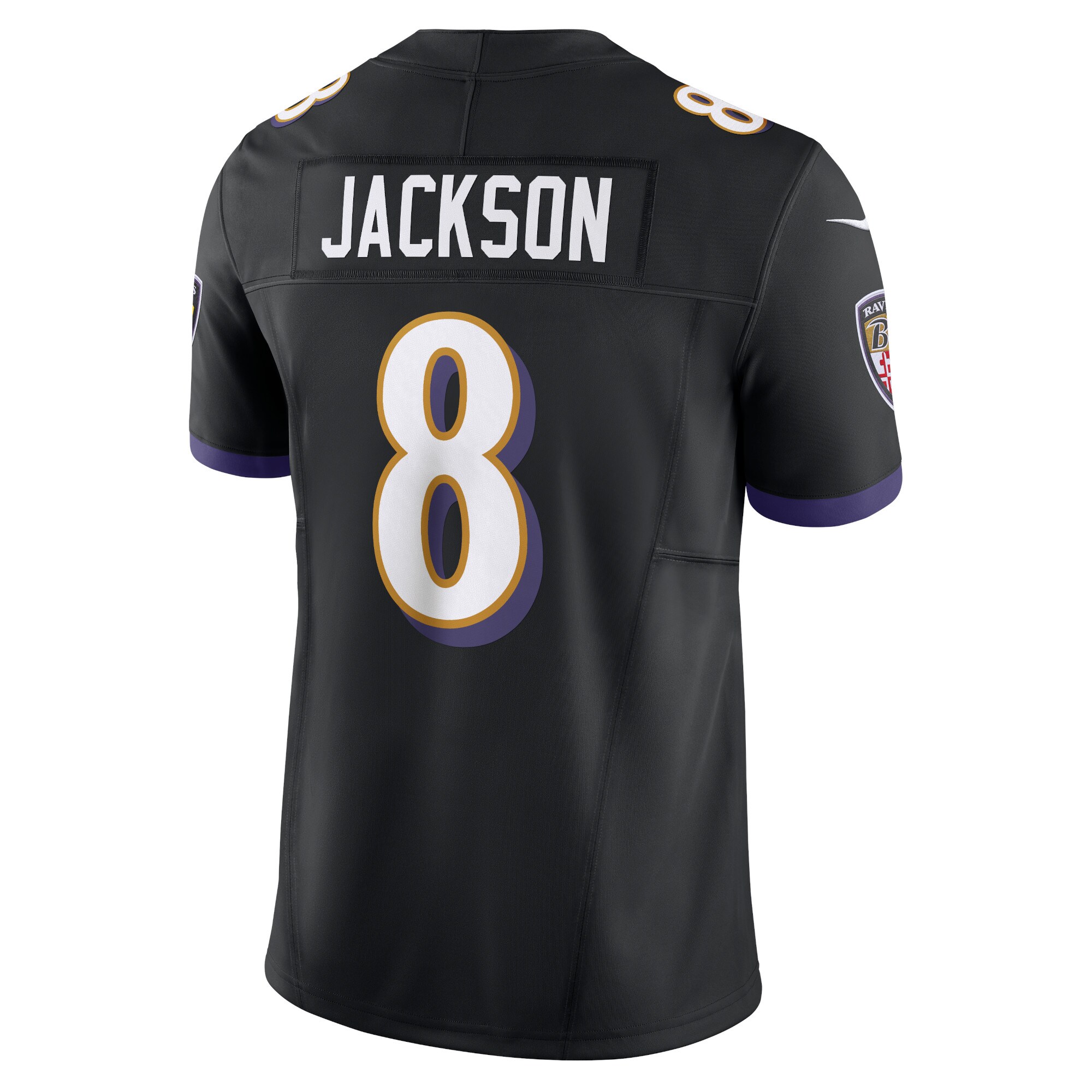 Lamar Jackson Baltimore Ravens Nike Vapor F.U.S.E. Limited Jersey – Black Clowdercats