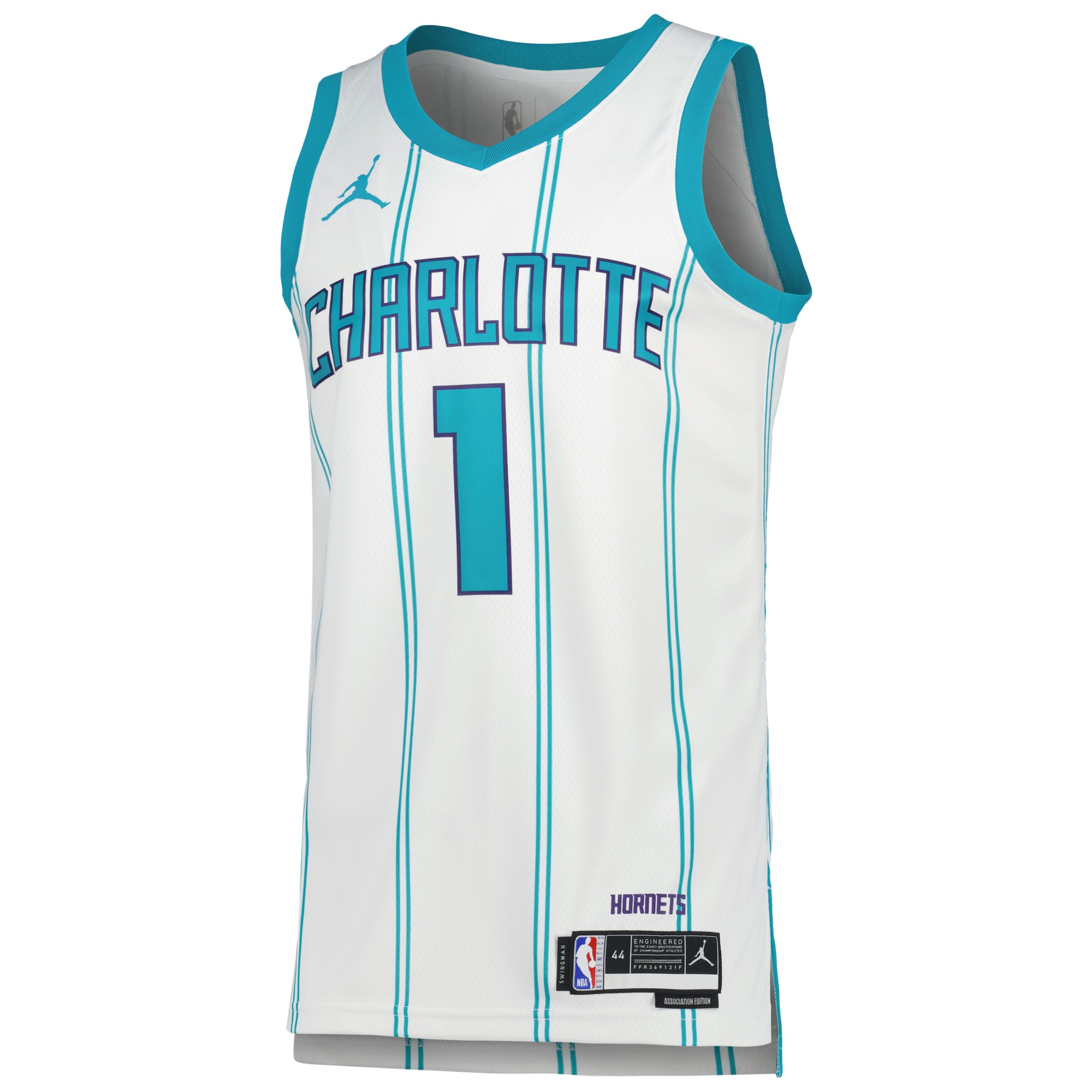 LaMelo Ball Charlotte Hornets Jordan Brand Unisex Swingman Jersey – Association Edition – White Clowdercats